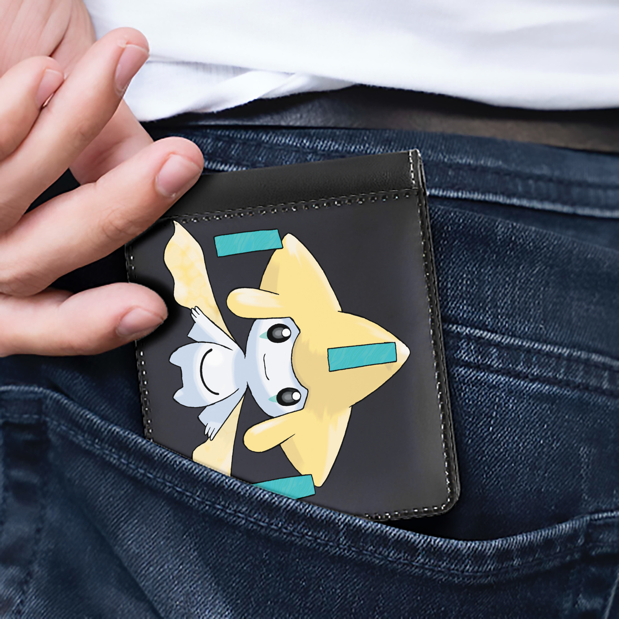 （画像用） ポケットモンスター Pokémon 二つ折り革財布
