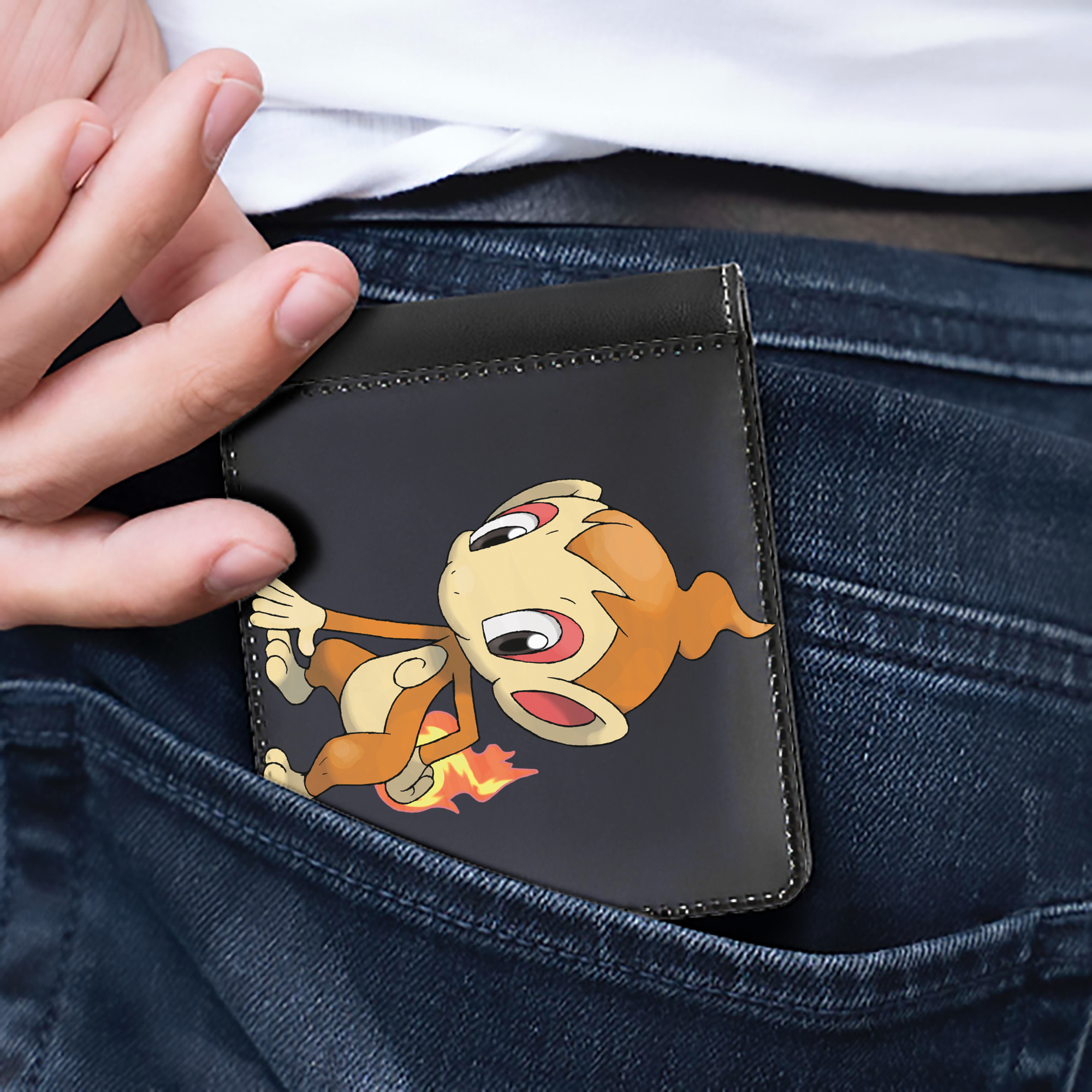 （画像用） ポケットモンスター Pokémon 二つ折り革財布