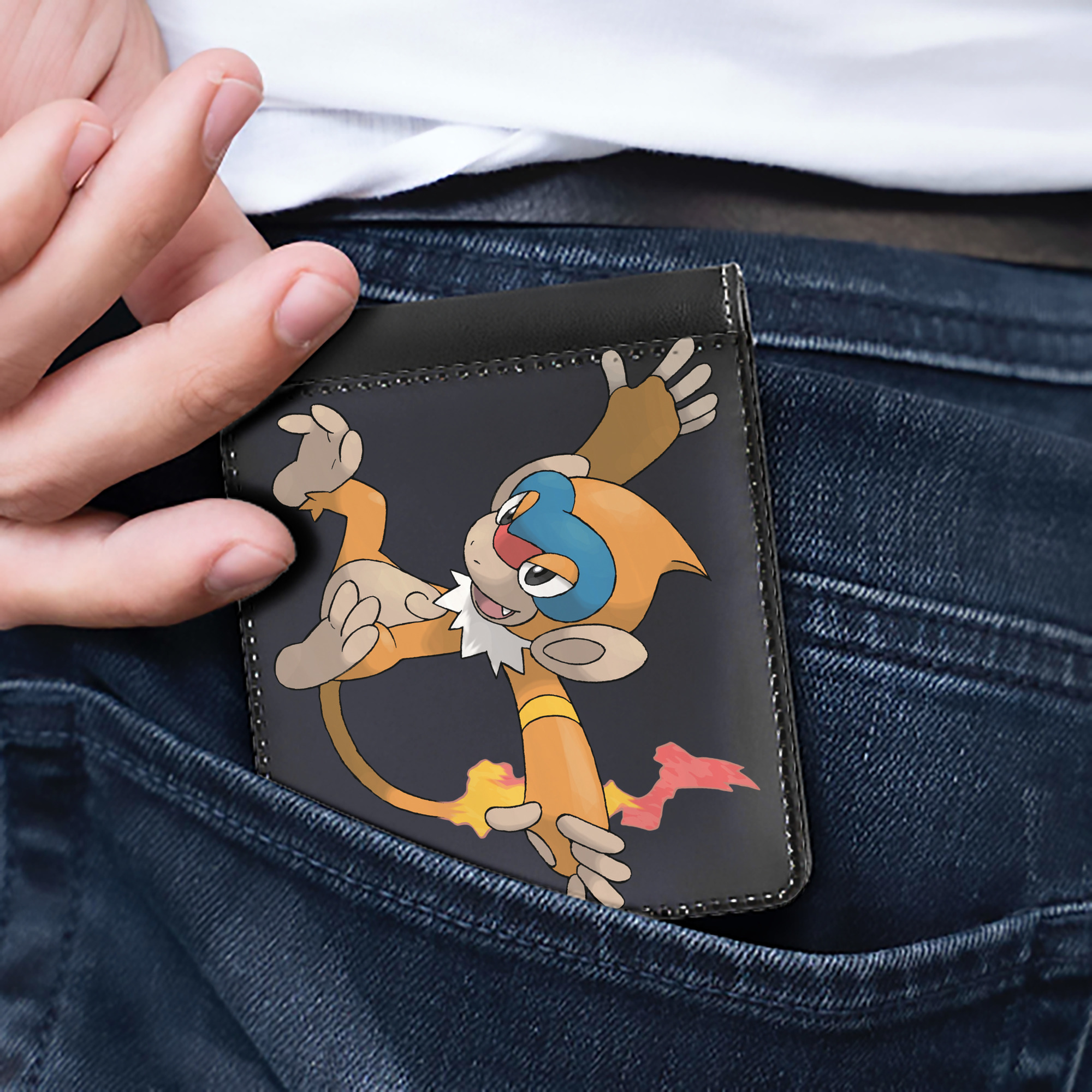 （画像用） ポケットモンスター Pokémon 二つ折り革財布