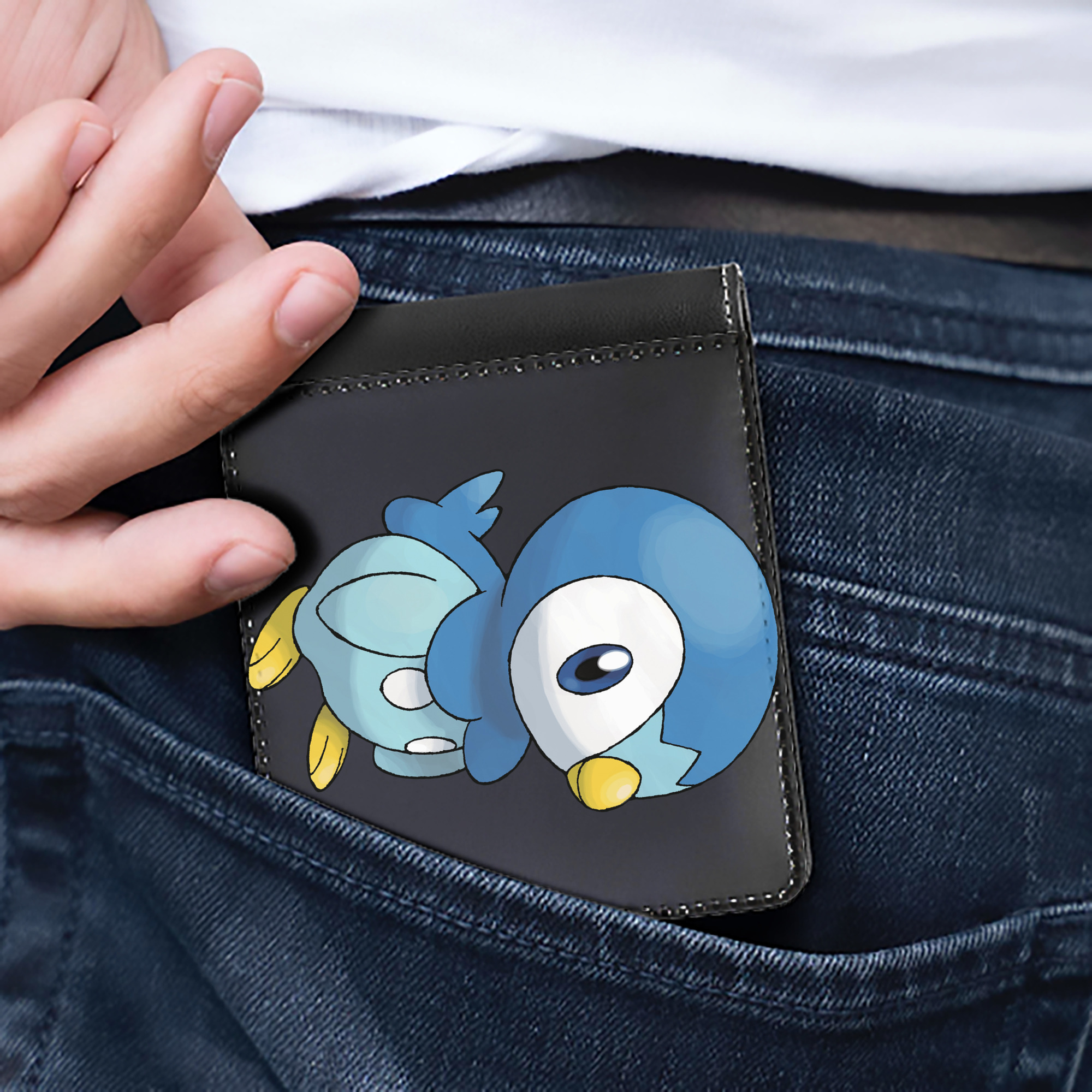 （画像用） ポケットモンスター Pokémon 二つ折り革財布