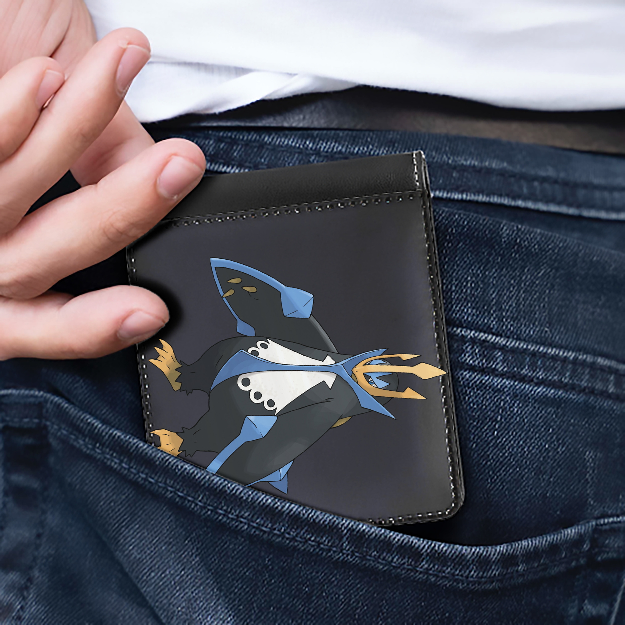 （画像用） ポケットモンスター Pokémon 二つ折り革財布