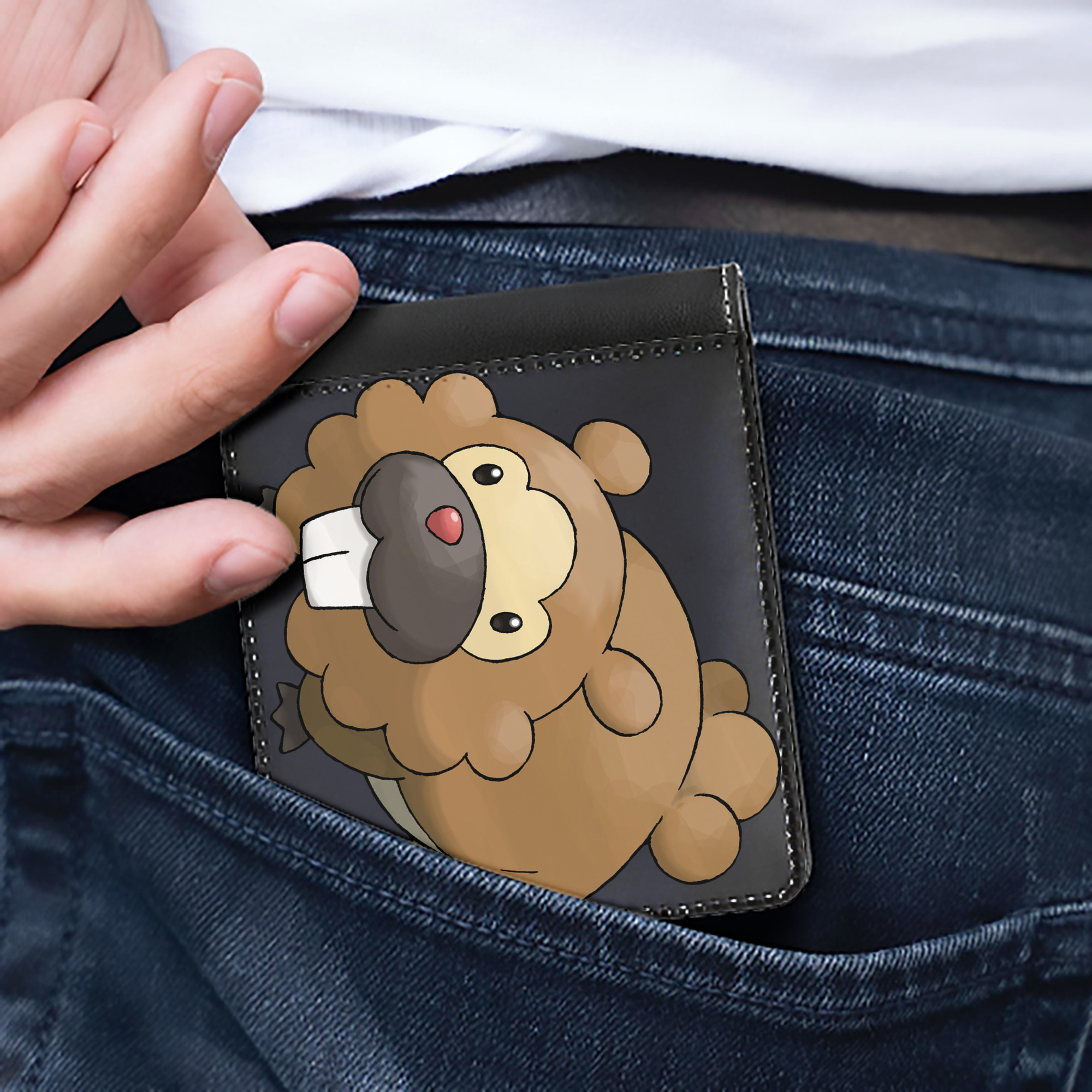 （画像用） ポケットモンスター Pokémon 二つ折り革財布