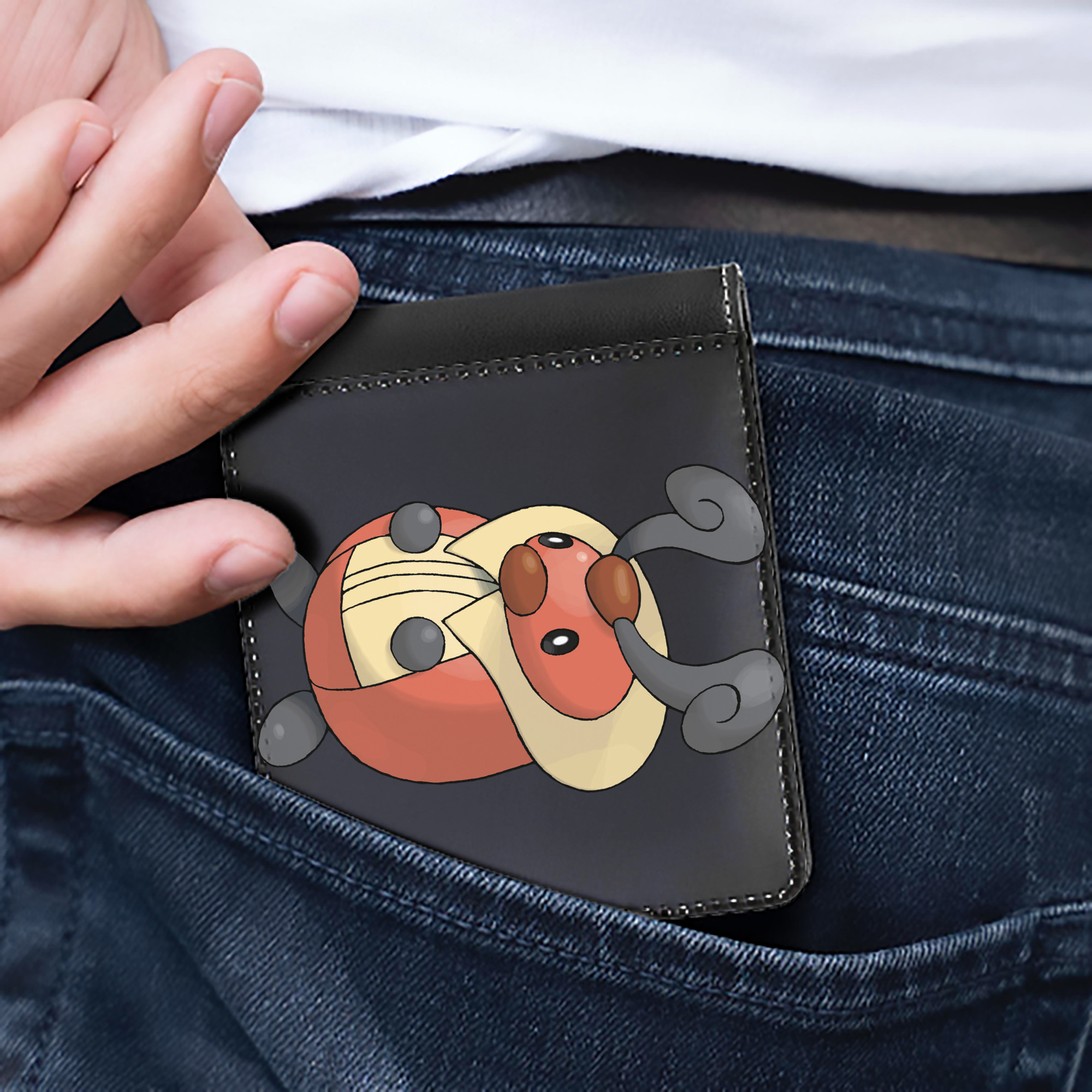 （画像用） ポケットモンスター Pokémon 二つ折り革財布