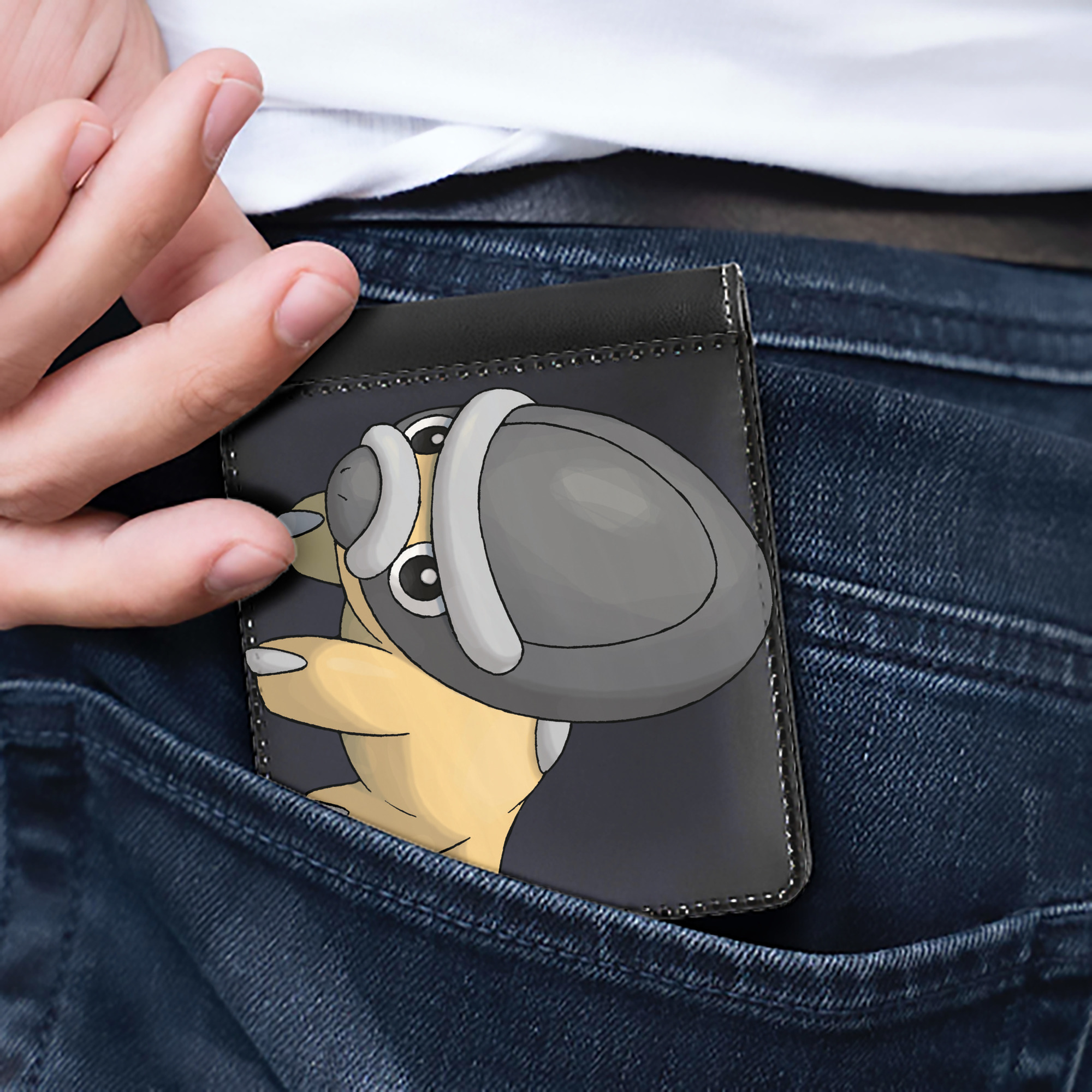 （画像用） ポケットモンスター Pokémon 二つ折り革財布