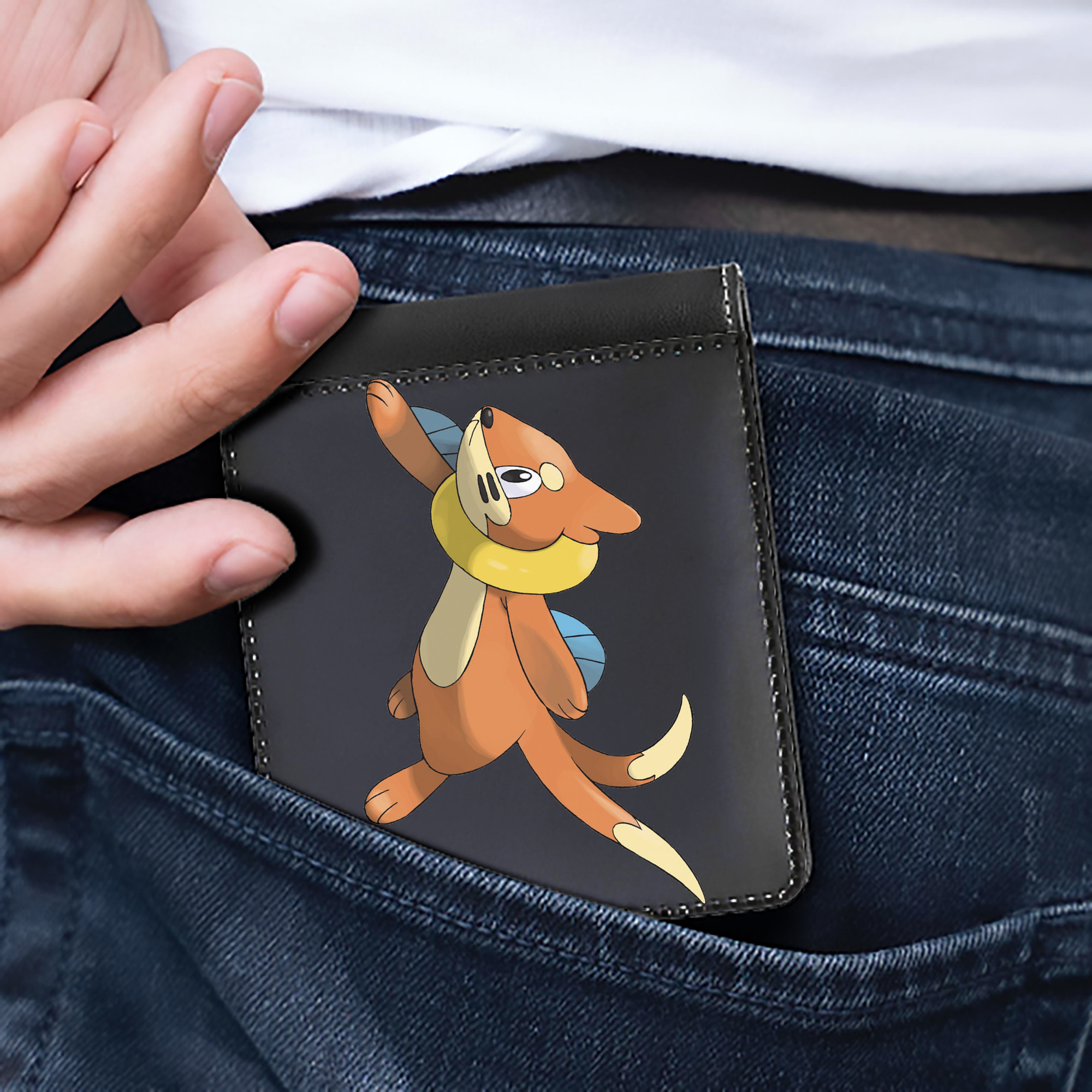 （画像用） ポケットモンスター Pokémon 二つ折り革財布
