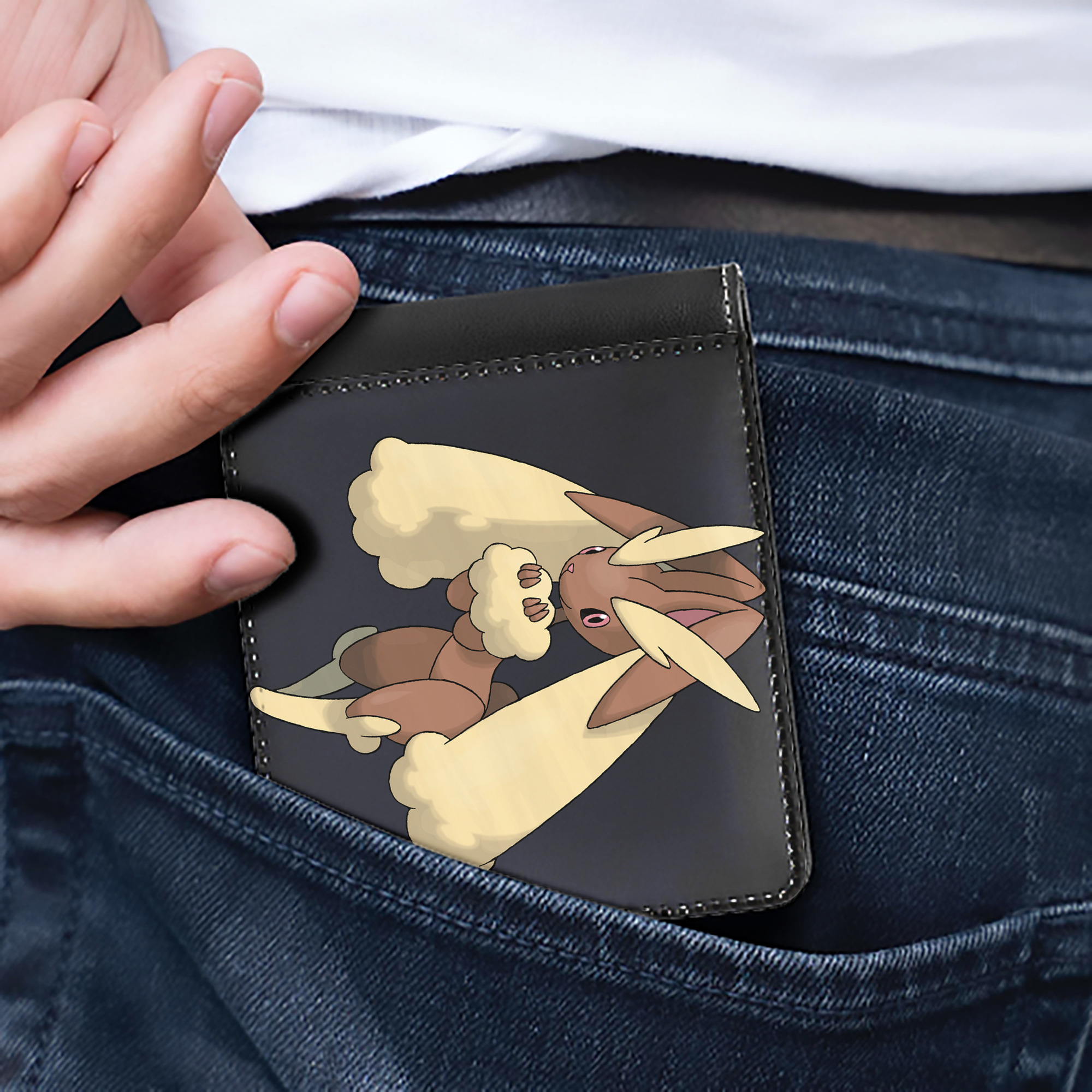 （画像用） ポケットモンスター Pokémon 二つ折り革財布