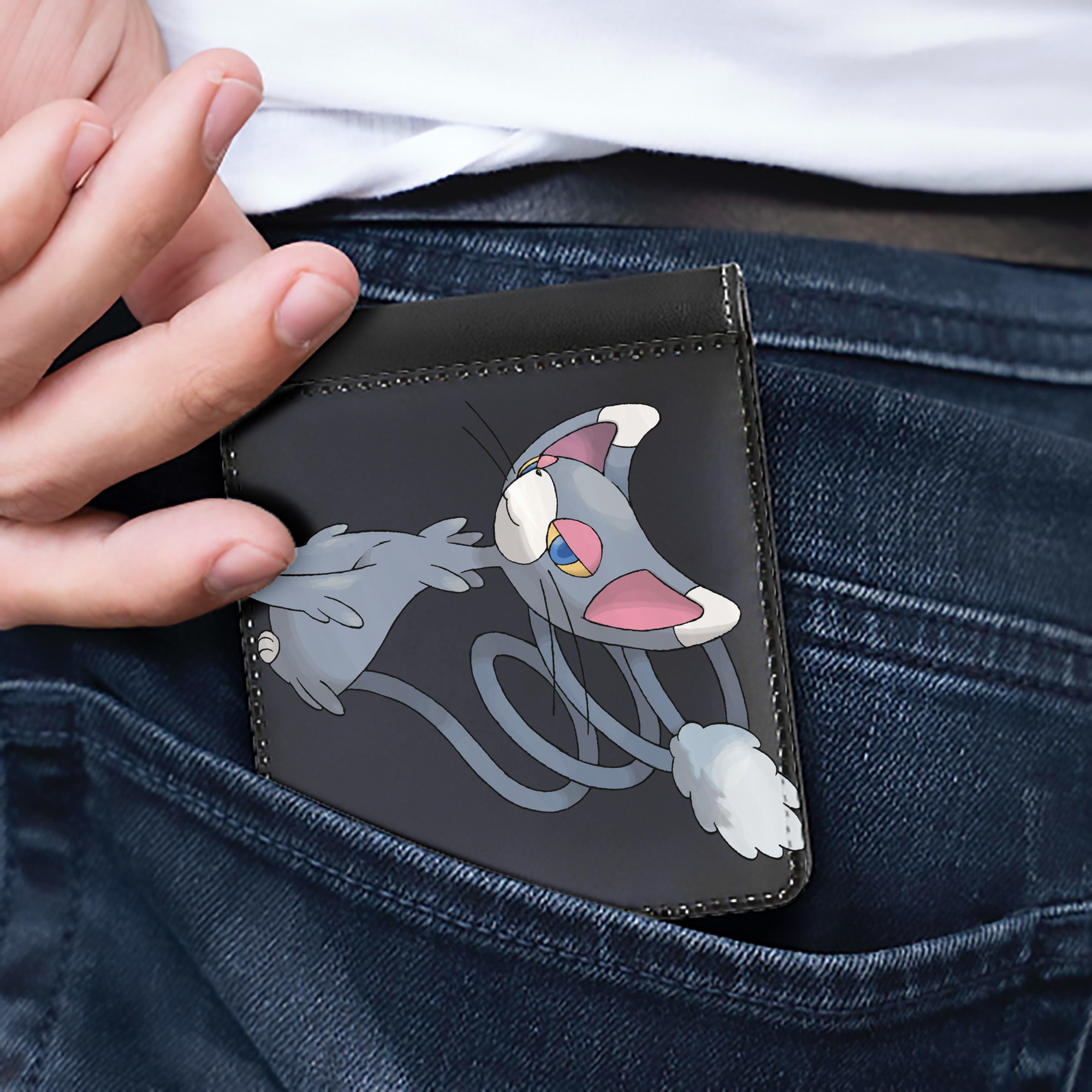 （画像用） ポケットモンスター Pokémon 二つ折り革財布