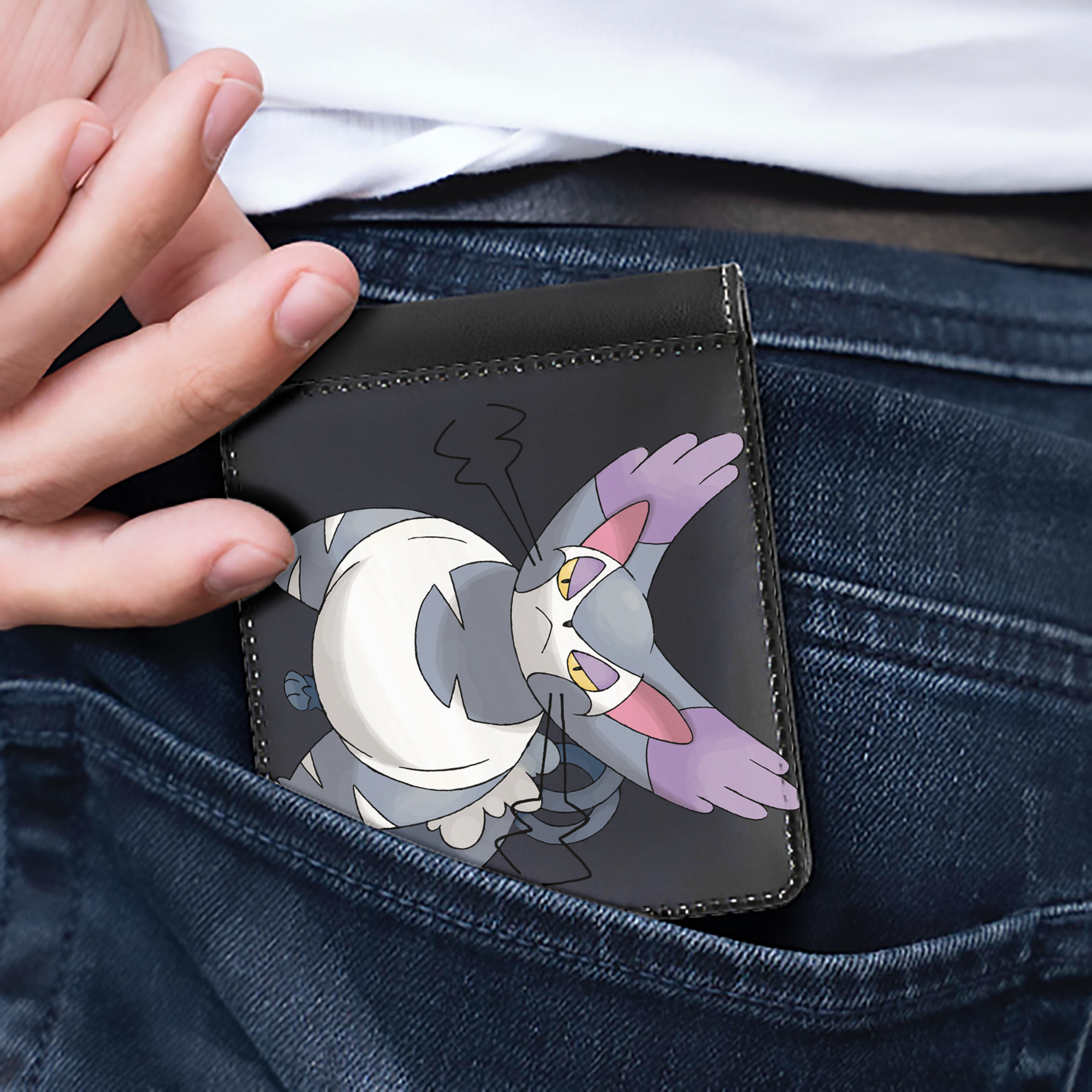 （画像用） ポケットモンスター Pokémon 二つ折り革財布