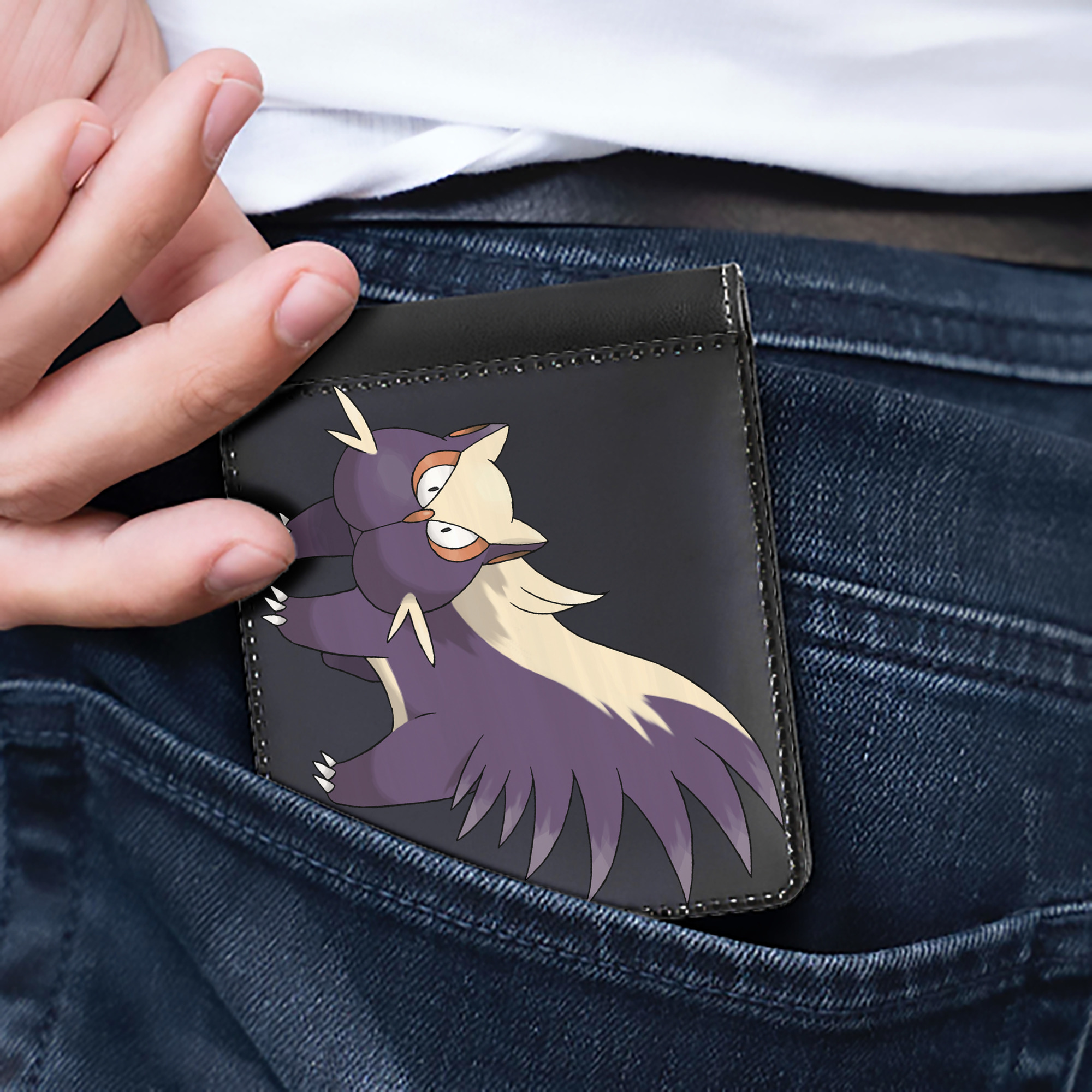 （画像用） ポケットモンスター Pokémon 二つ折り革財布