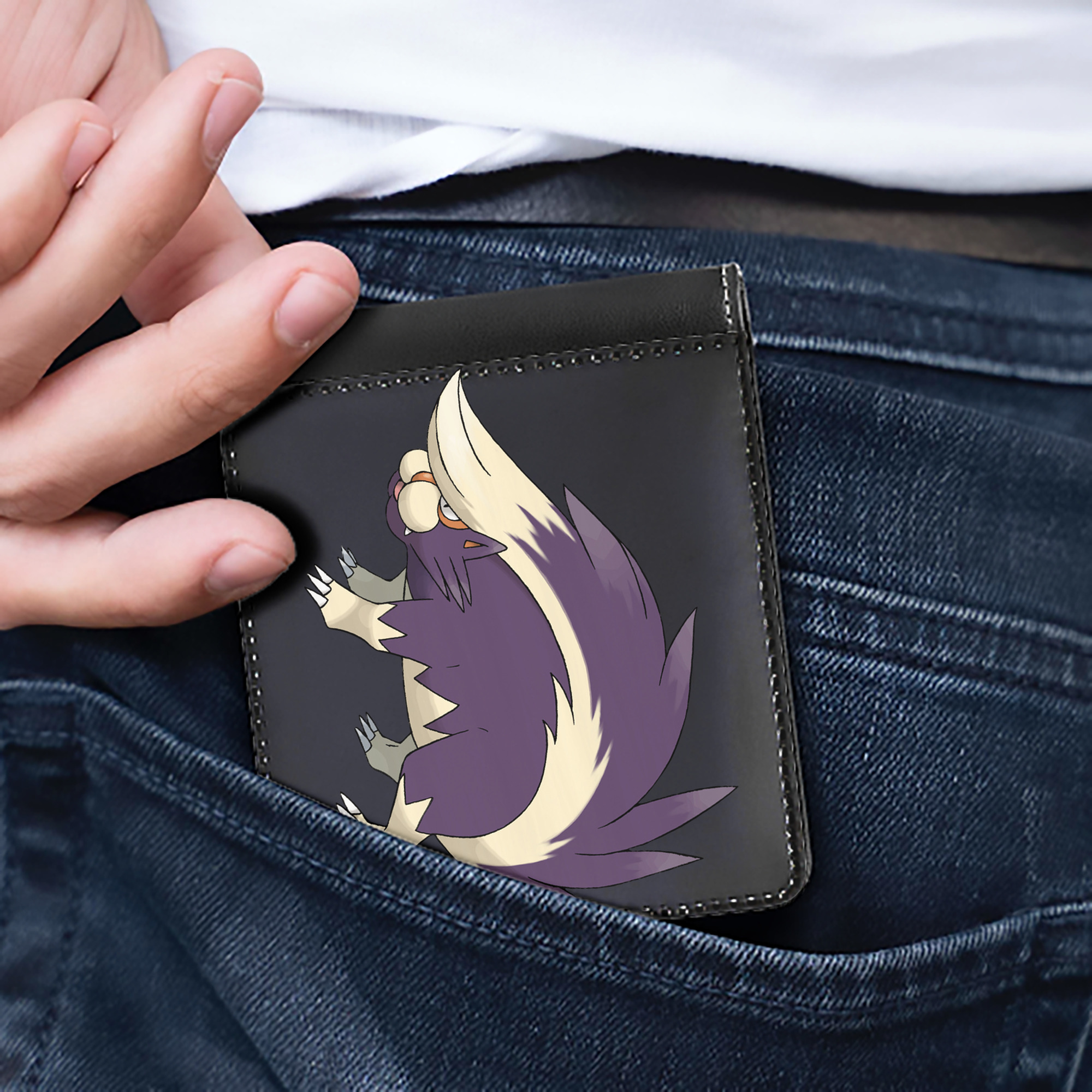 （画像用） ポケットモンスター Pokémon 二つ折り革財布