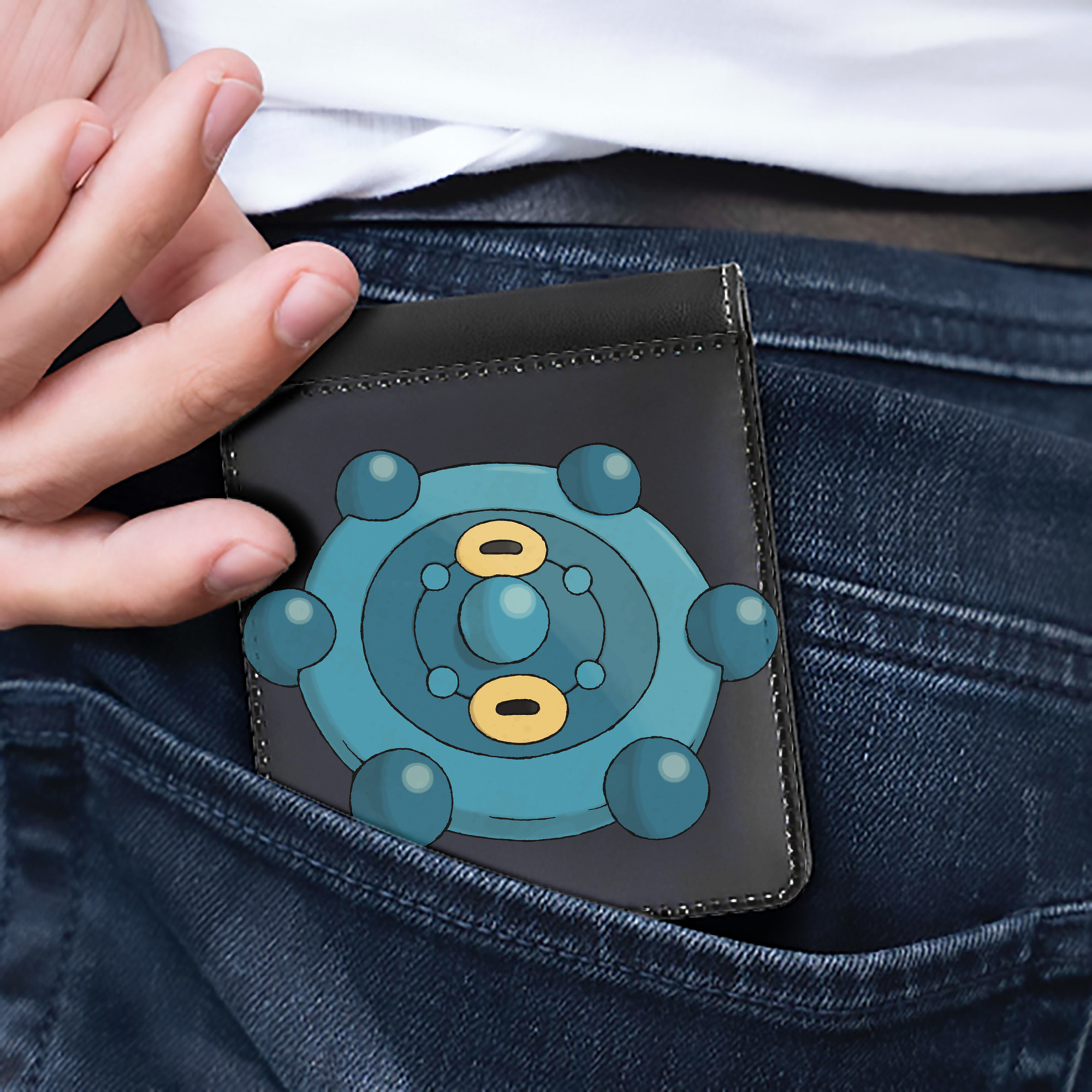 （画像用） ポケットモンスター Pokémon 二つ折り革財布