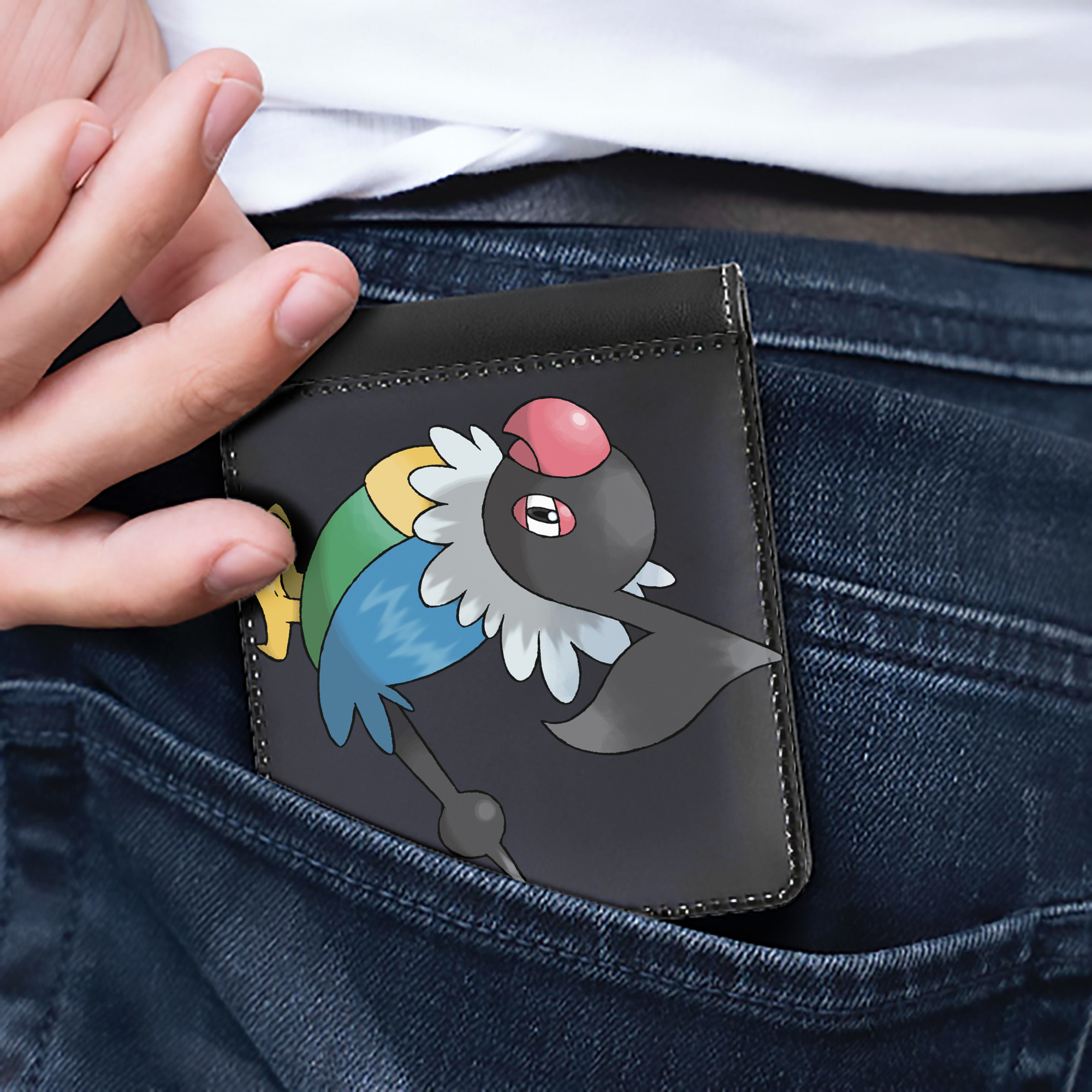 （画像用） ポケットモンスター Pokémon 二つ折り革財布