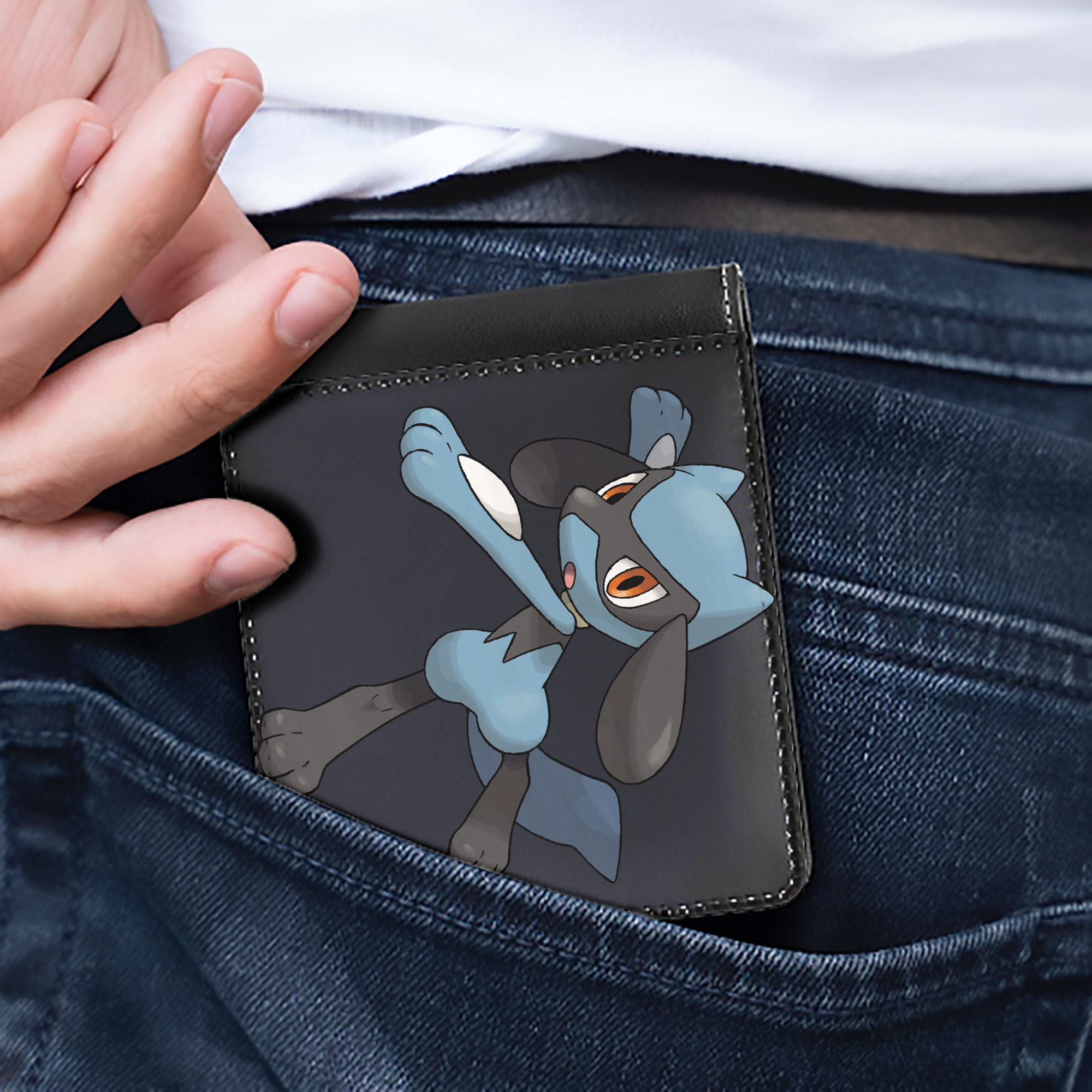（画像用） ポケットモンスター Pokémon 二つ折り革財布