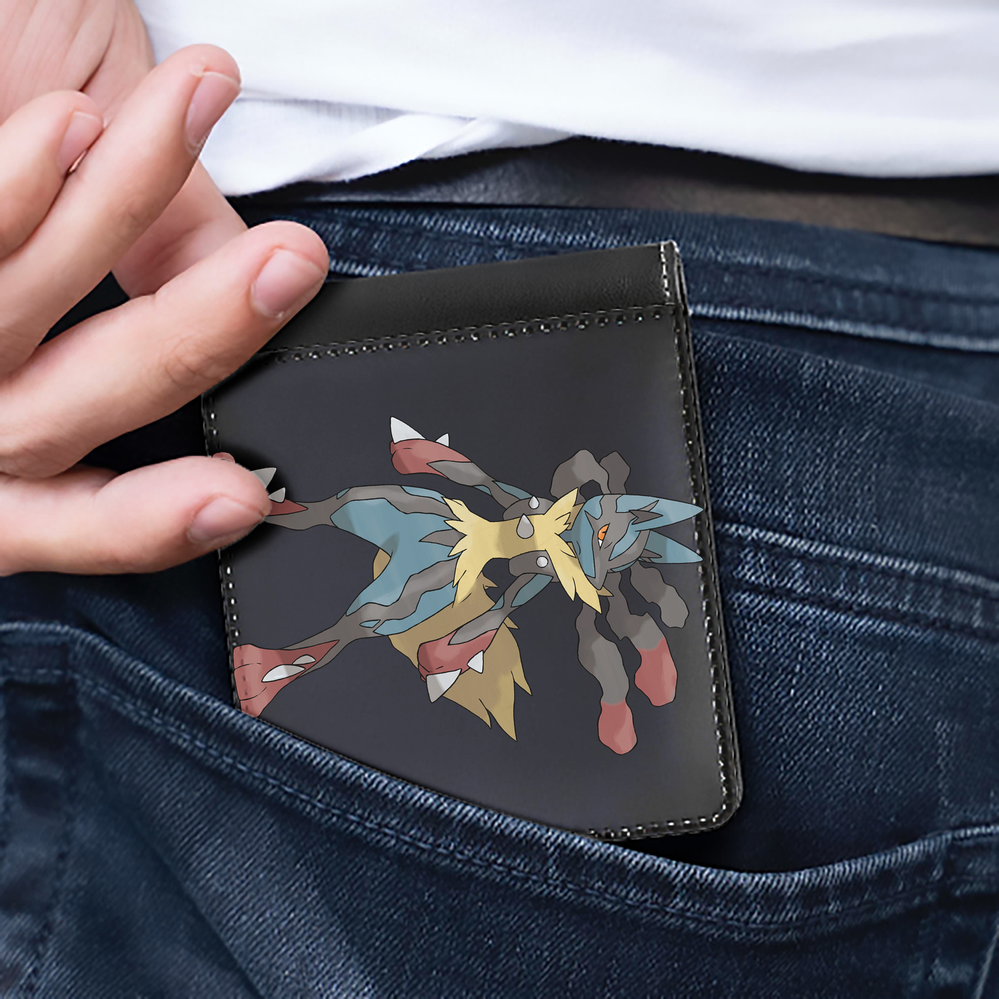 （画像用） ポケットモンスター Pokémon 二つ折り革財布