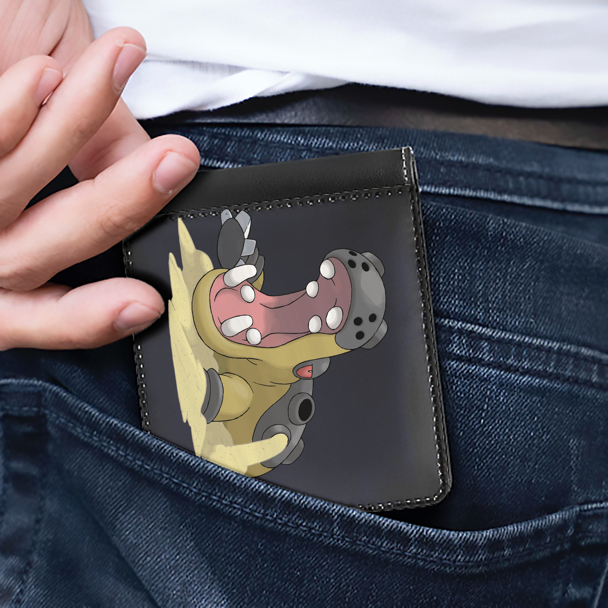 （画像用） ポケットモンスター Pokémon 二つ折り革財布