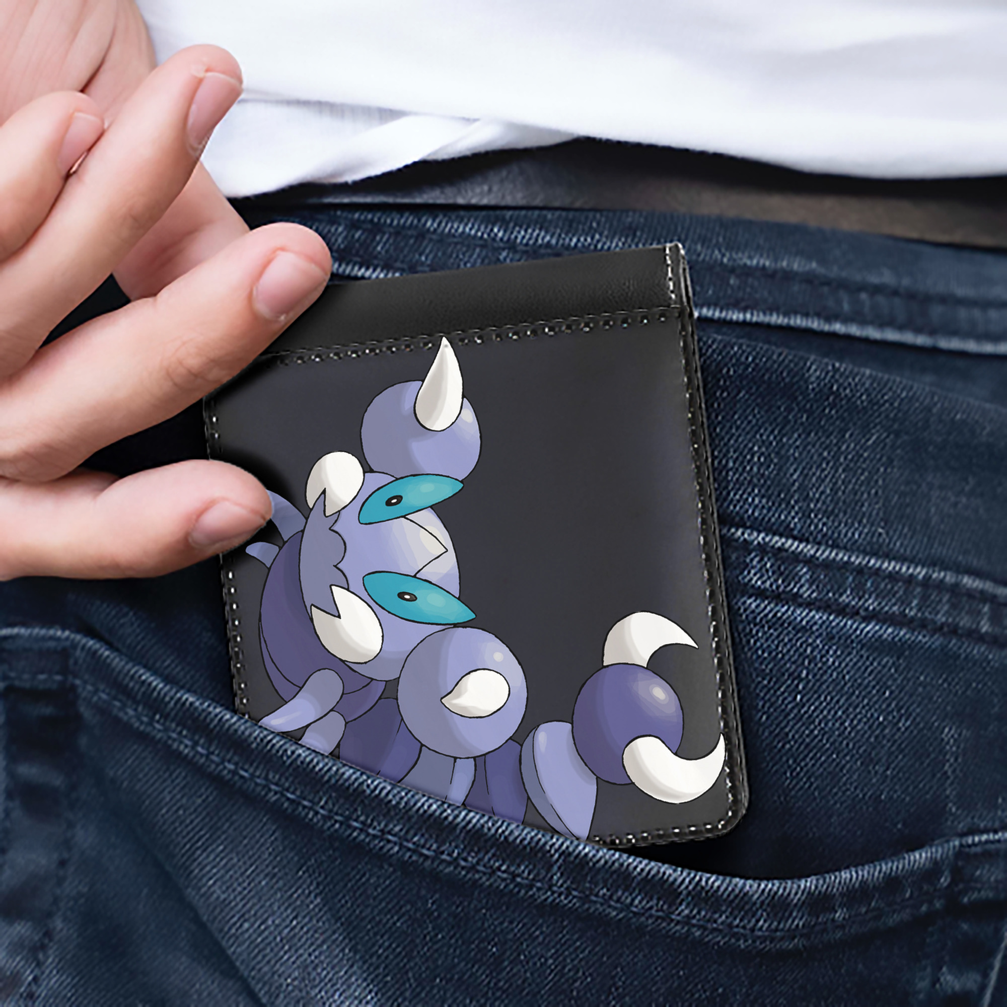 （画像用） ポケットモンスター Pokémon 二つ折り革財布