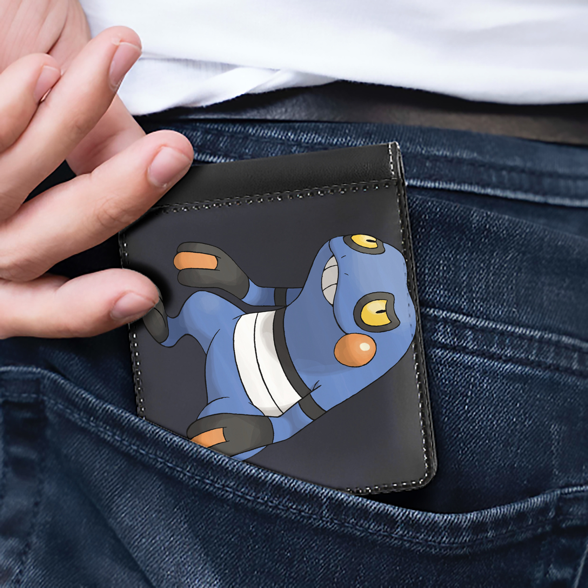 （画像用） ポケットモンスター Pokémon 二つ折り革財布