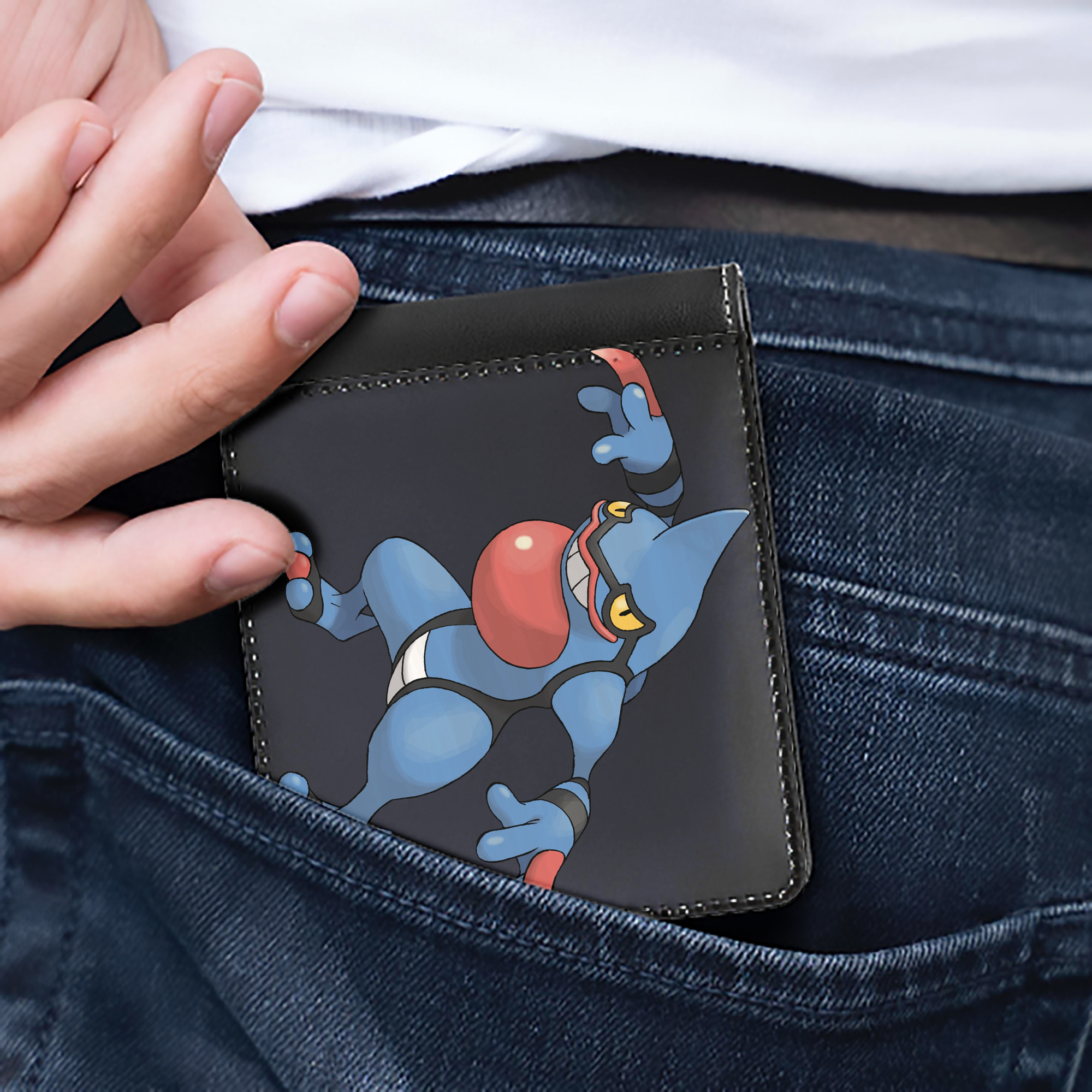 （画像用） ポケットモンスター Pokémon 二つ折り革財布
