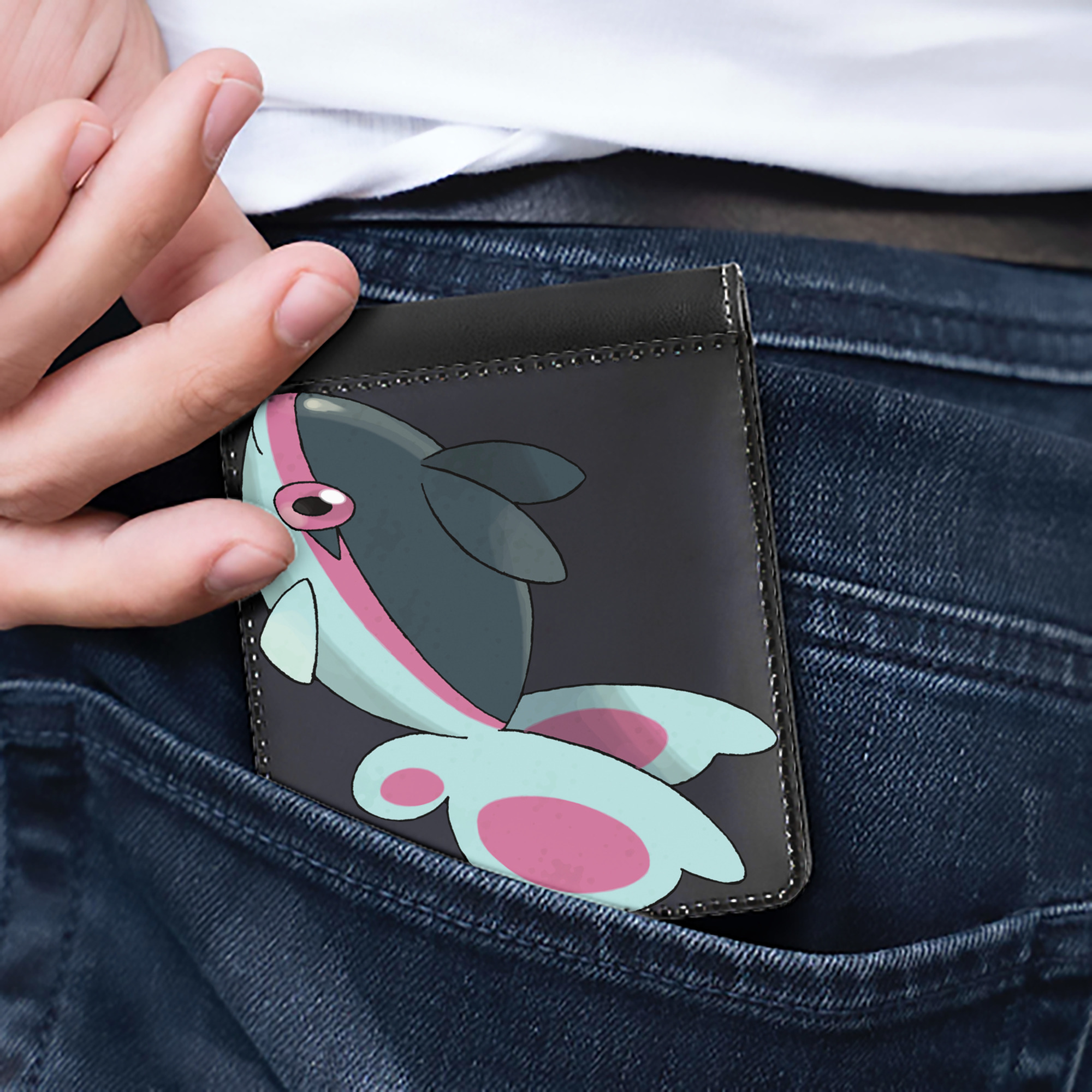 （画像用） ポケットモンスター Pokémon 二つ折り革財布