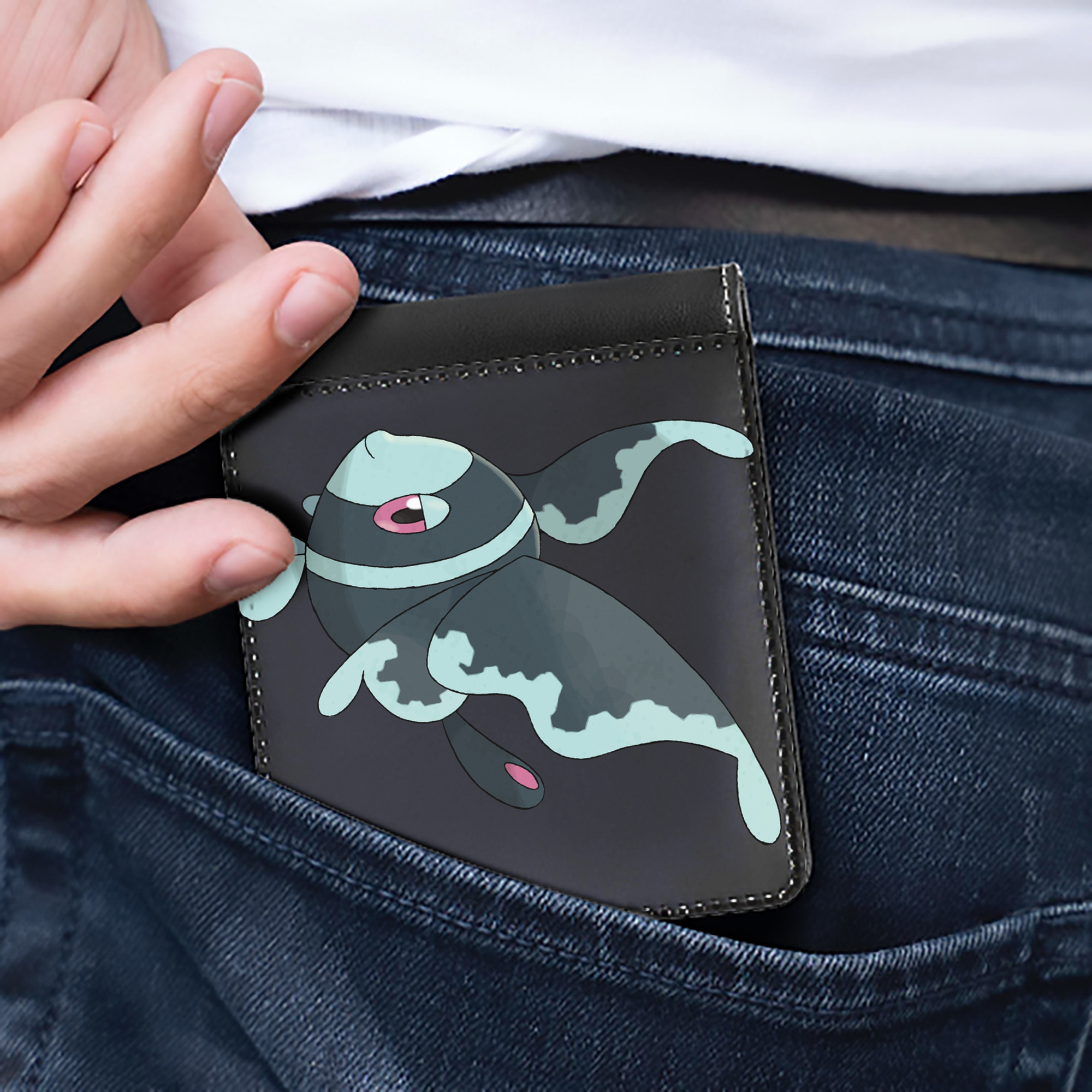（画像用） ポケットモンスター Pokémon 二つ折り革財布