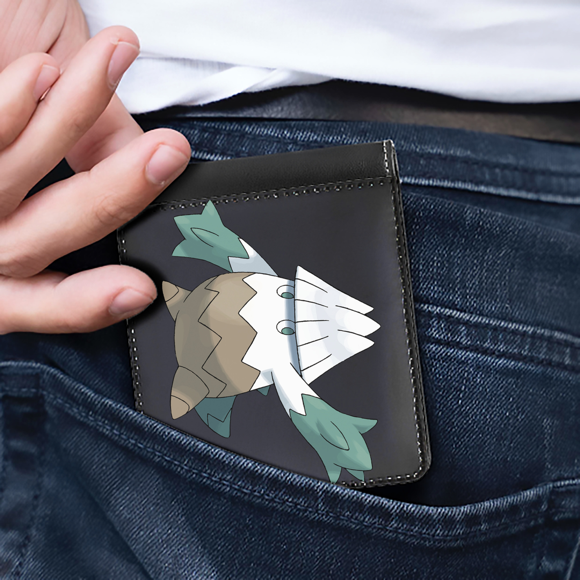 （画像用） ポケットモンスター Pokémon 二つ折り革財布