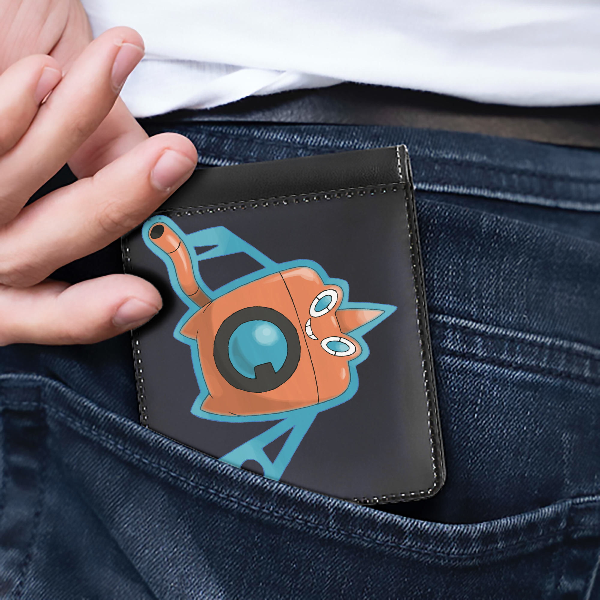 （画像用） ポケットモンスター Pokémon 二つ折り革財布