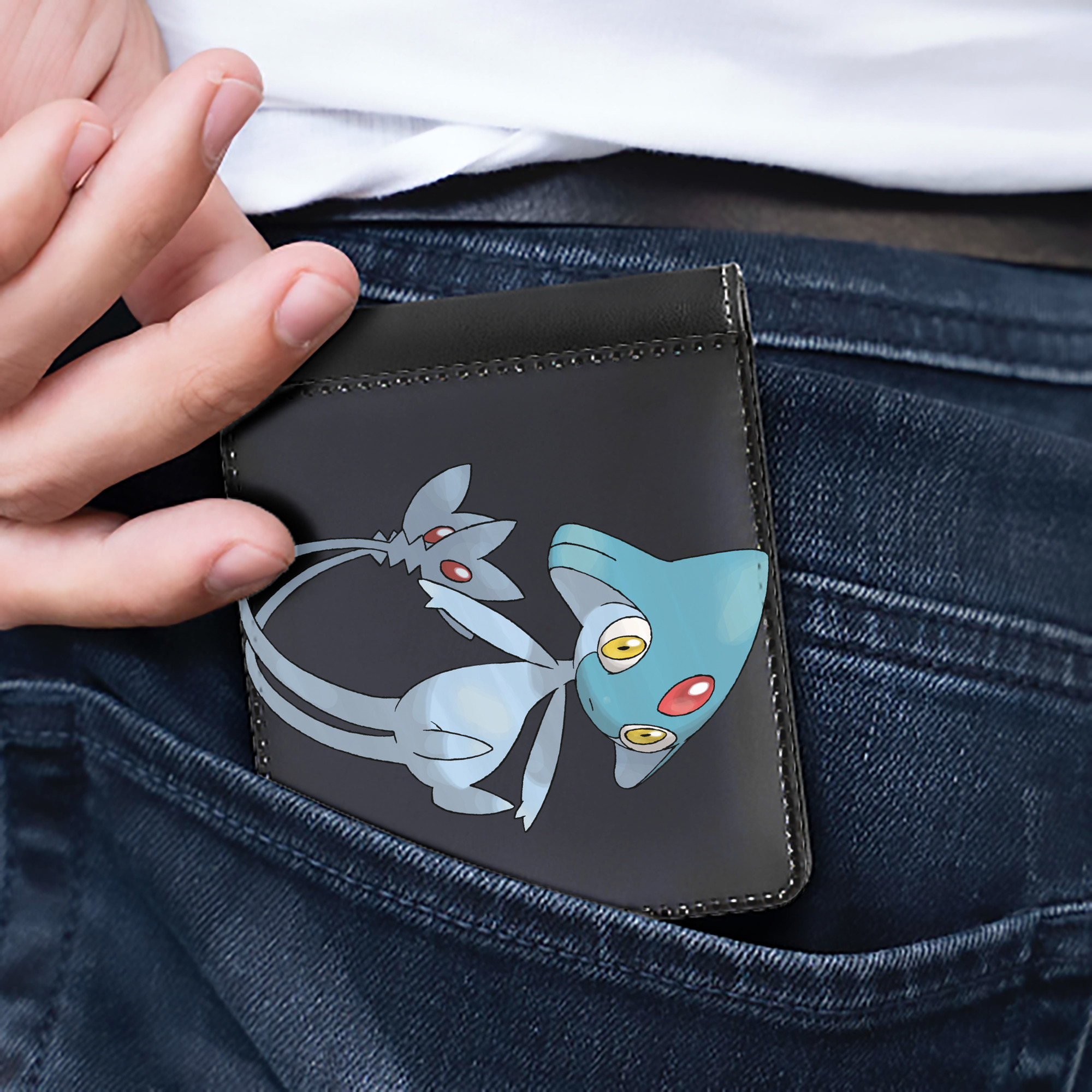 （画像用） ポケットモンスター Pokémon 二つ折り革財布