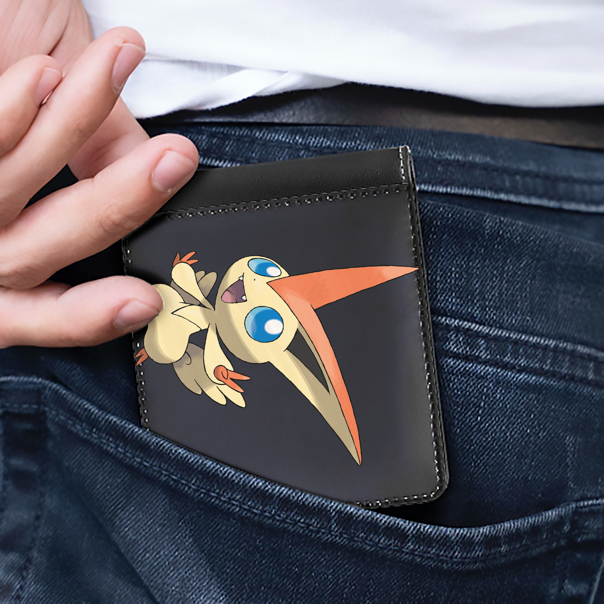 （画像用） ポケットモンスター Pokémon 二つ折り革財布