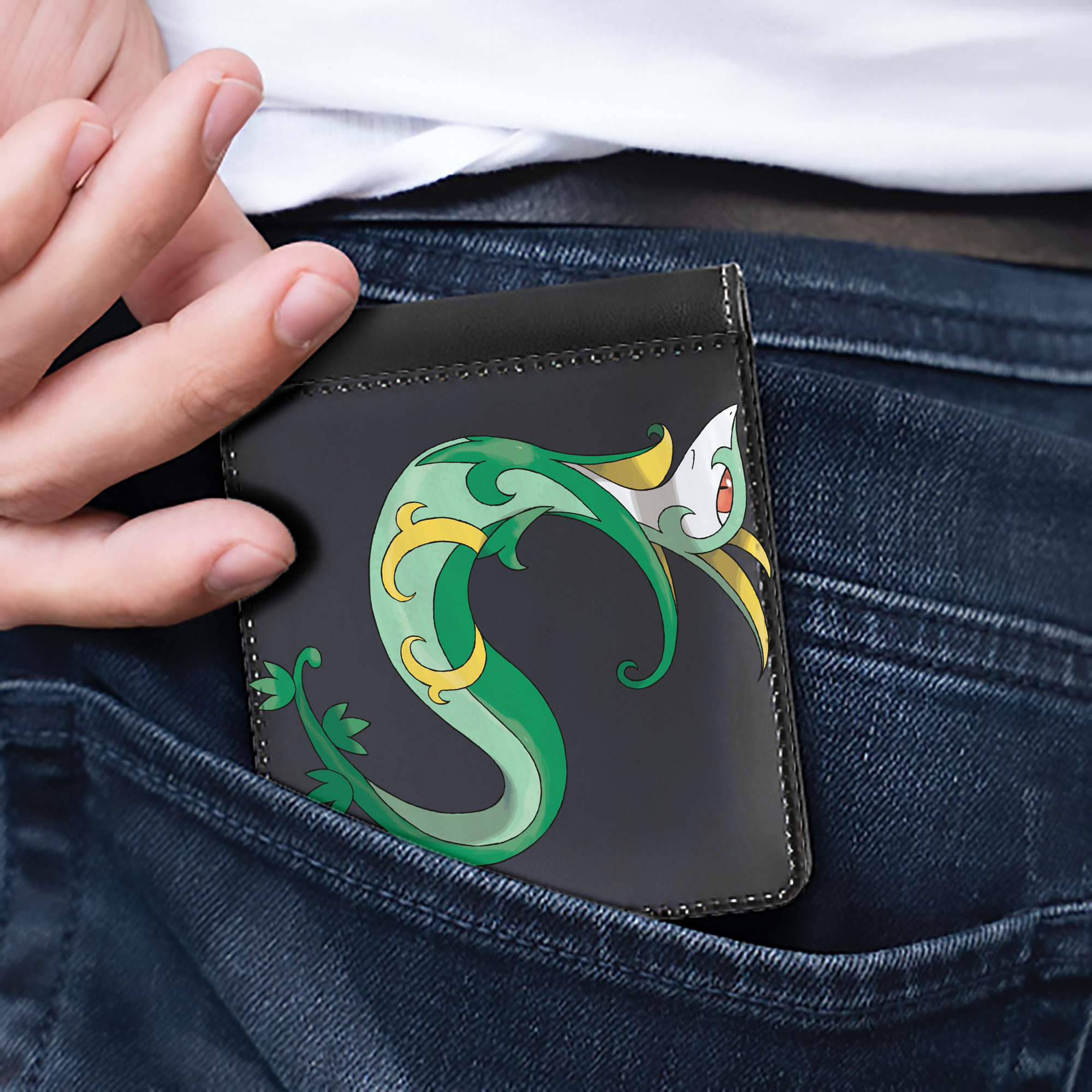 （画像用） ポケットモンスター Pokémon 二つ折り革財布
