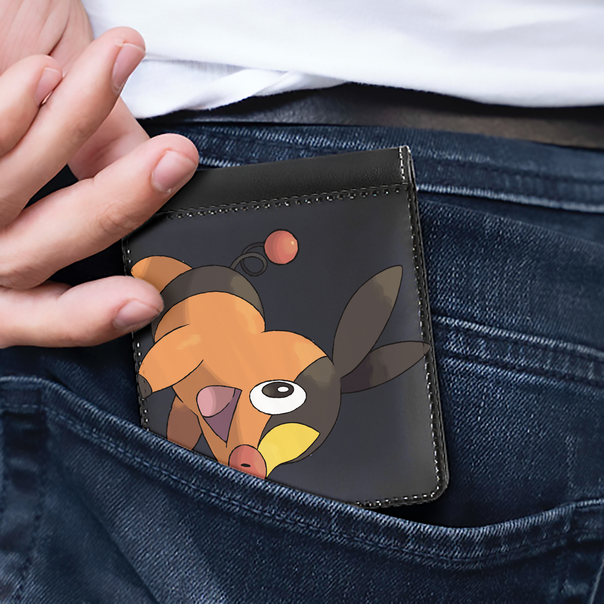 （画像用） ポケットモンスター Pokémon 二つ折り革財布