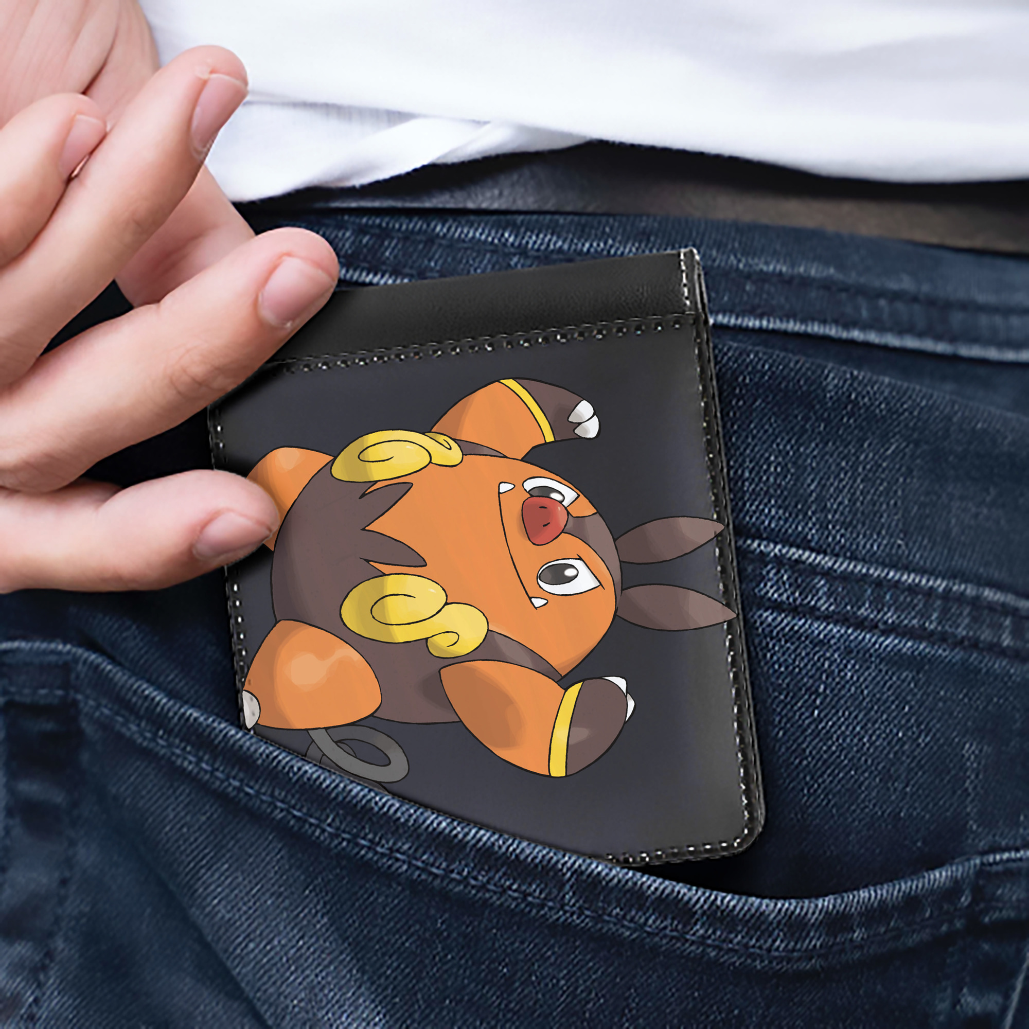 （画像用） ポケットモンスター Pokémon 二つ折り革財布