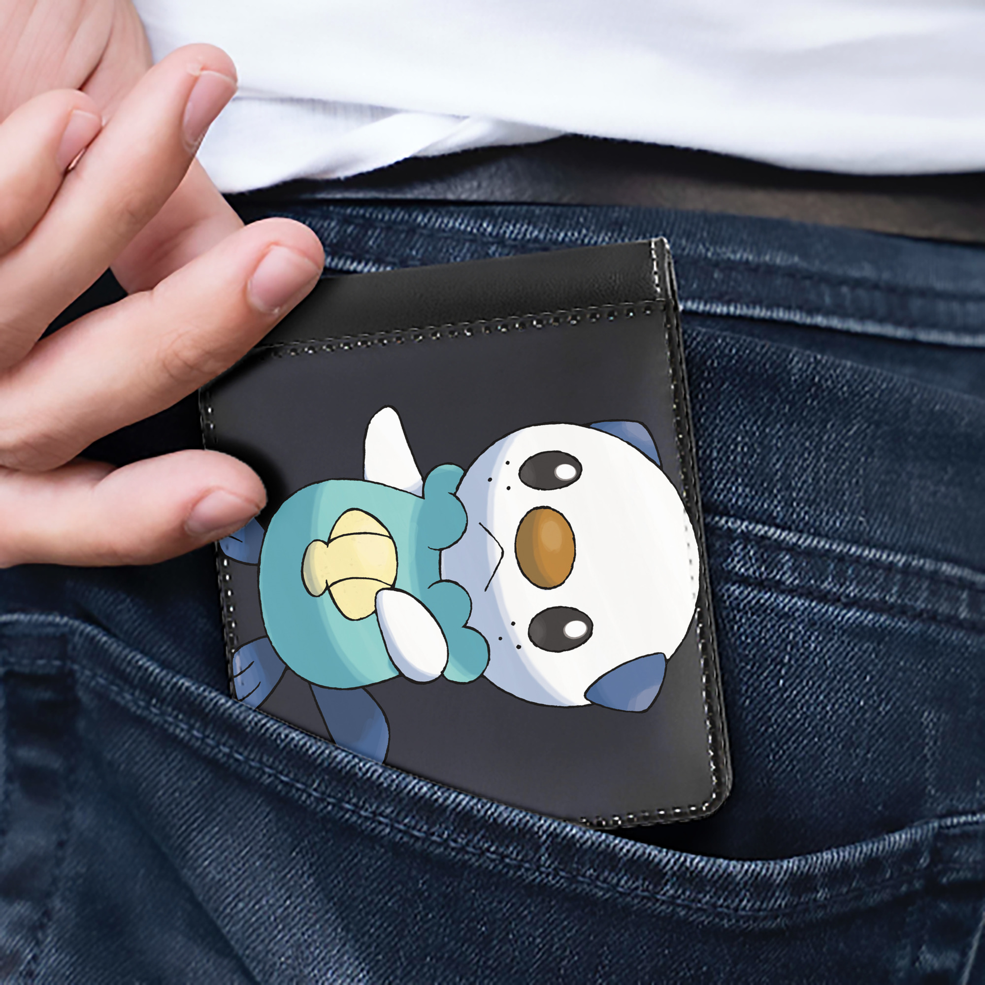 （画像用） ポケットモンスター Pokémon 二つ折り革財布