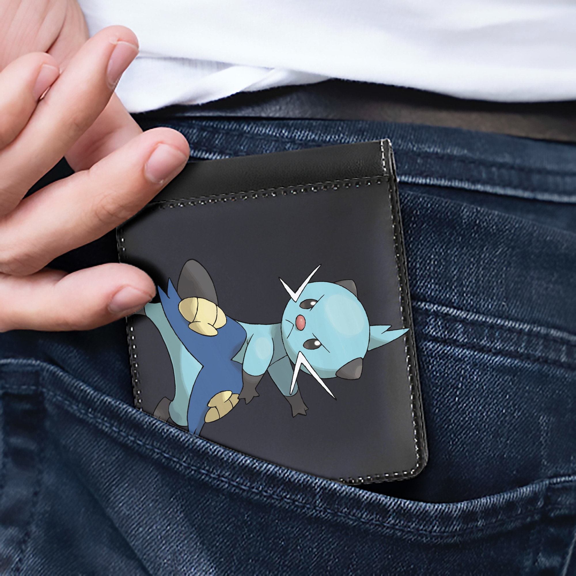 （画像用） ポケットモンスター Pokémon 二つ折り革財布