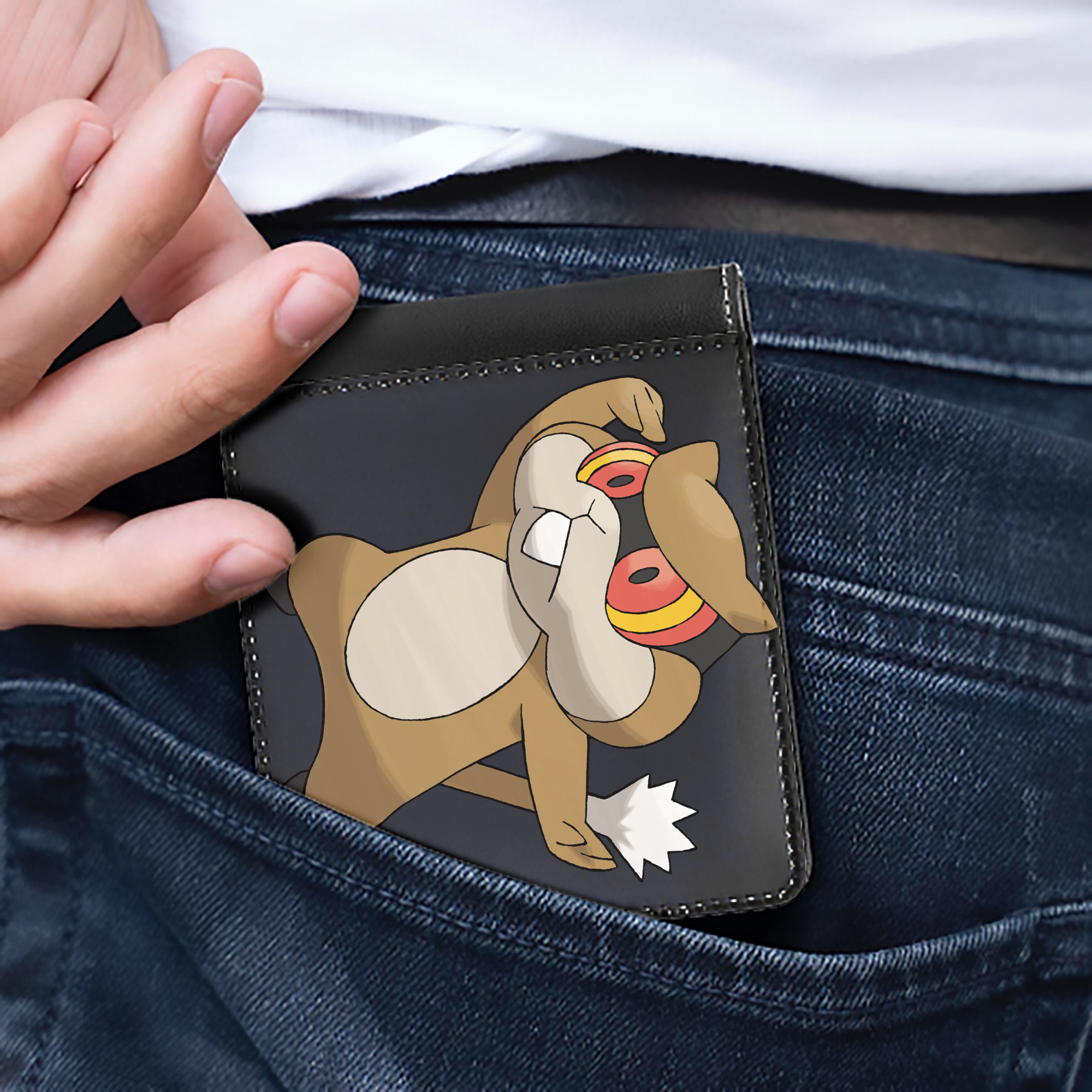 （画像用） ポケットモンスター Pokémon 二つ折り革財布