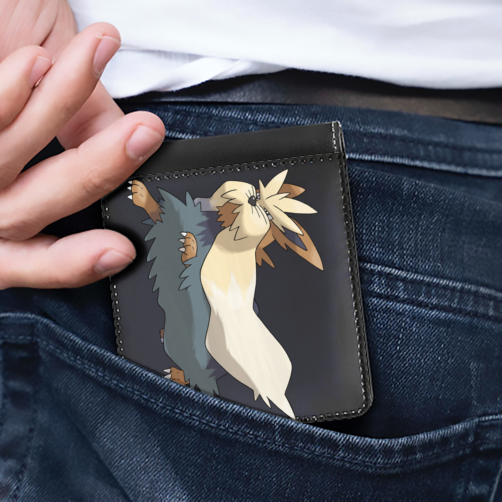 （画像用） ポケットモンスター Pokémon 二つ折り革財布