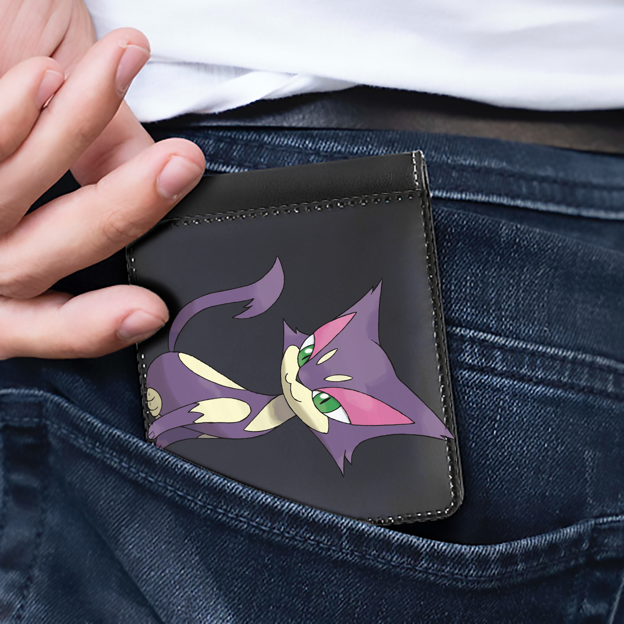 （画像用） ポケットモンスター Pokémon 二つ折り革財布