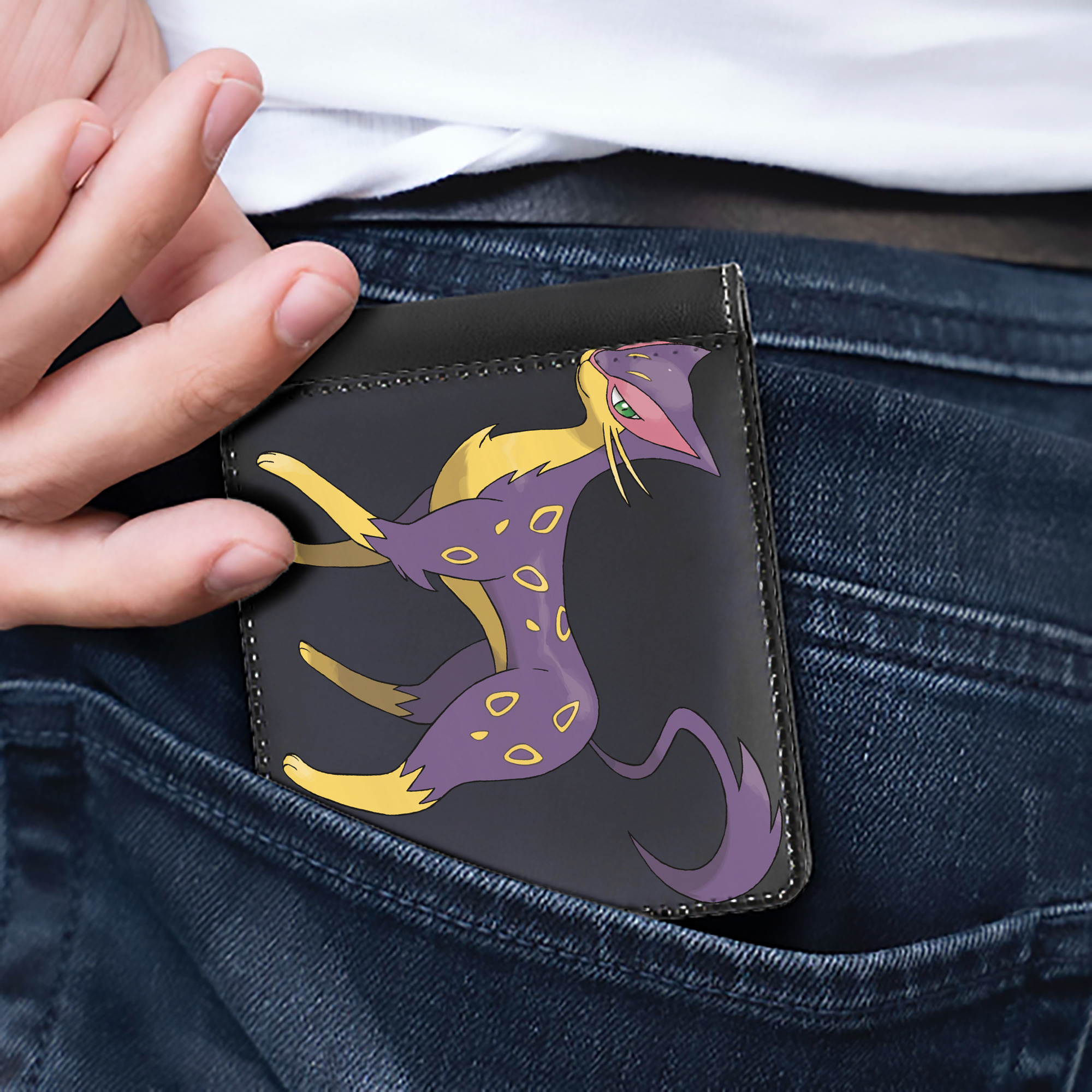 （画像用） ポケットモンスター Pokémon 二つ折り革財布