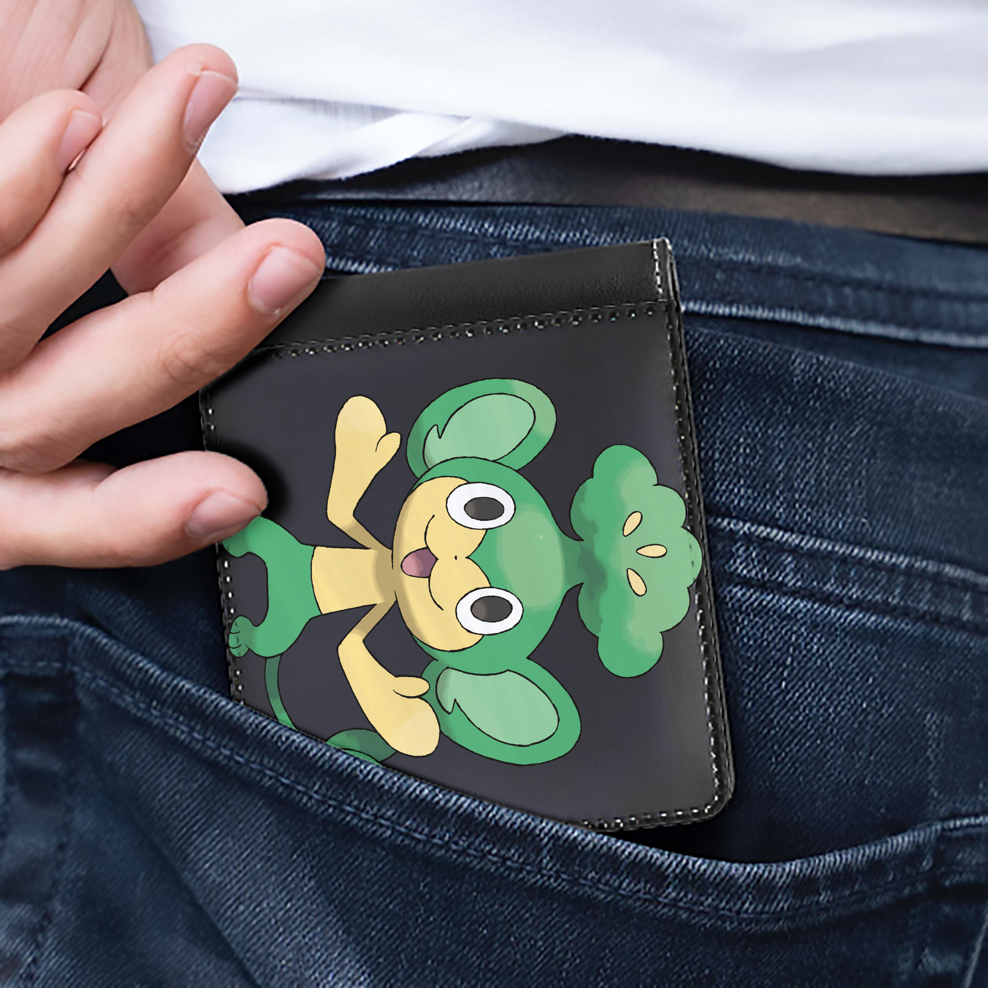 （画像用） ポケットモンスター Pokémon 二つ折り革財布