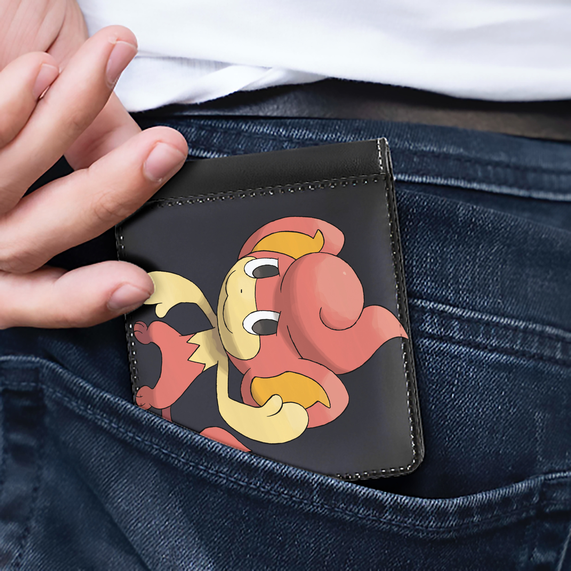 （画像用） ポケットモンスター Pokémon 二つ折り革財布
