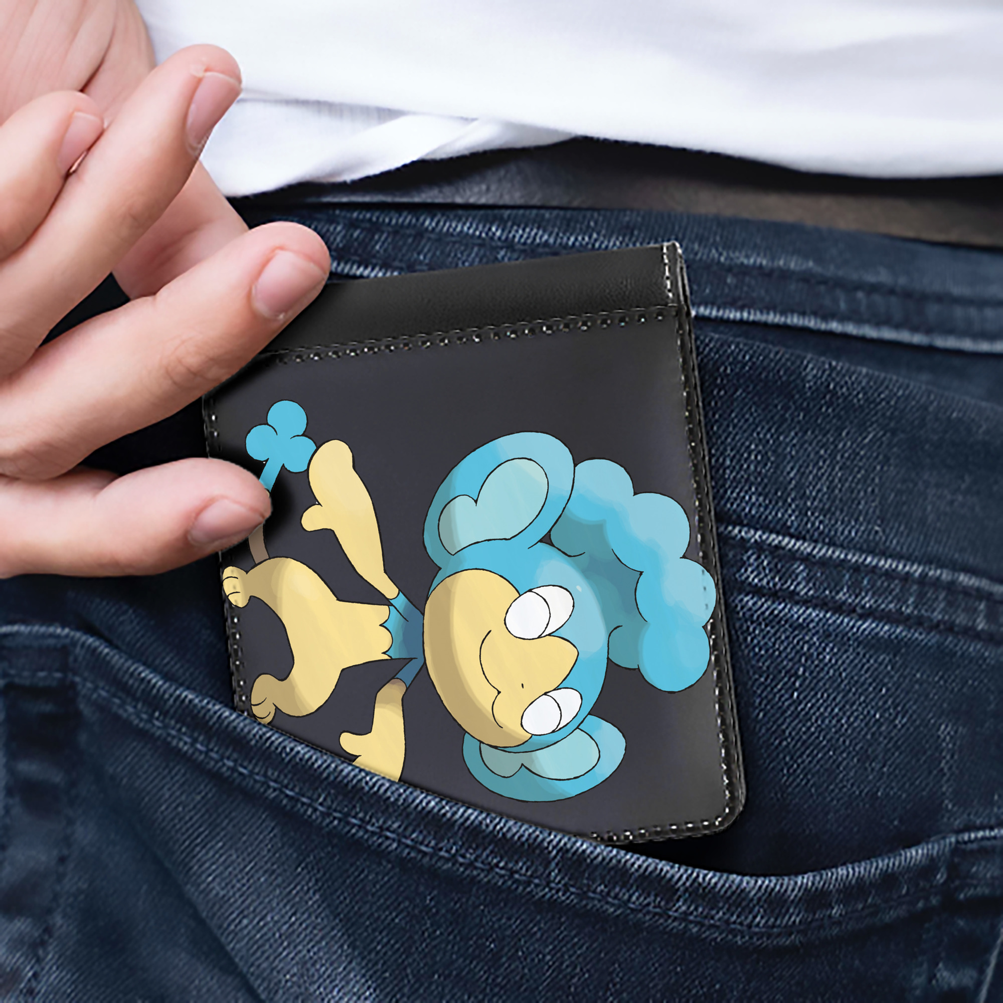 （画像用） ポケットモンスター Pokémon 二つ折り革財布