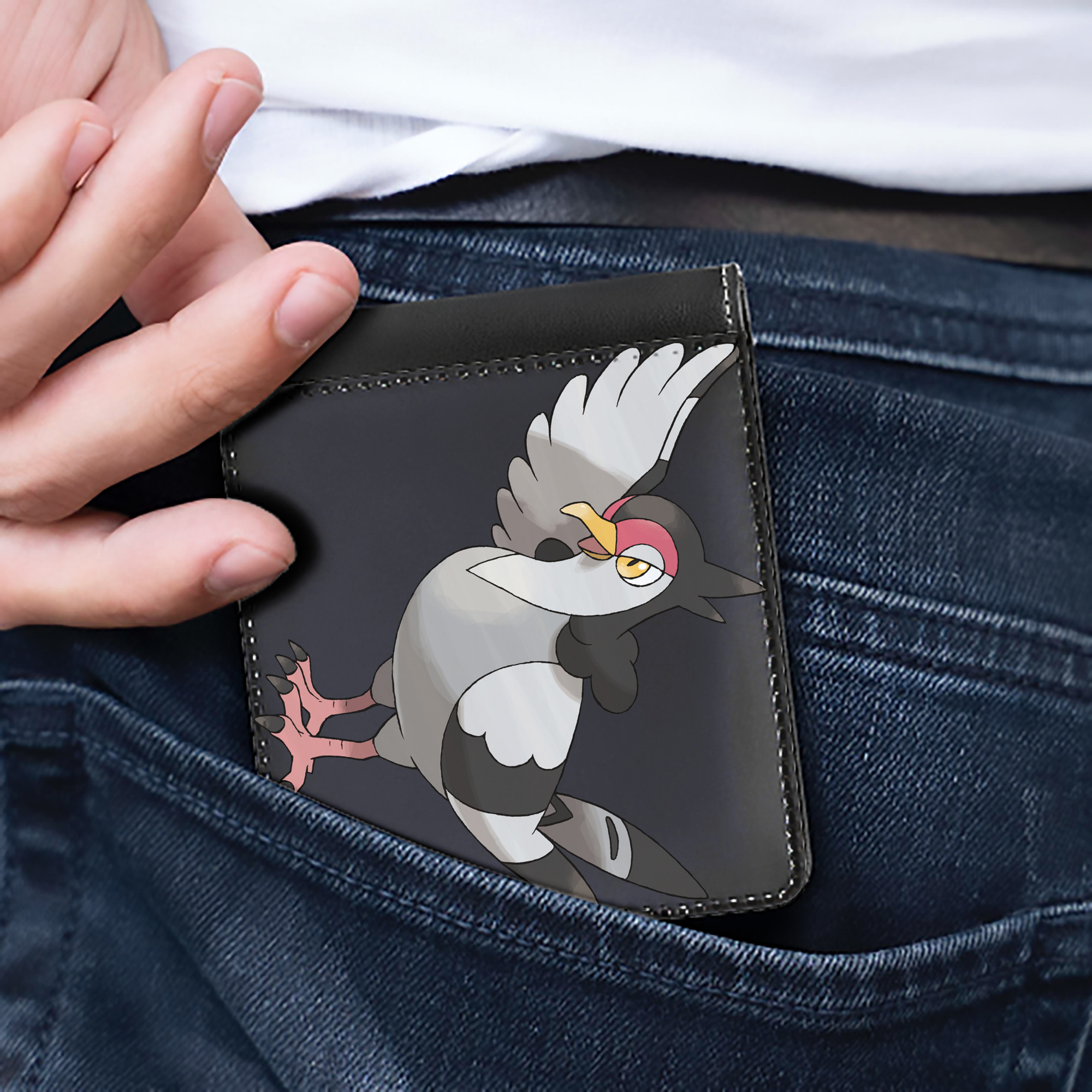 （画像用） ポケットモンスター Pokémon 二つ折り革財布