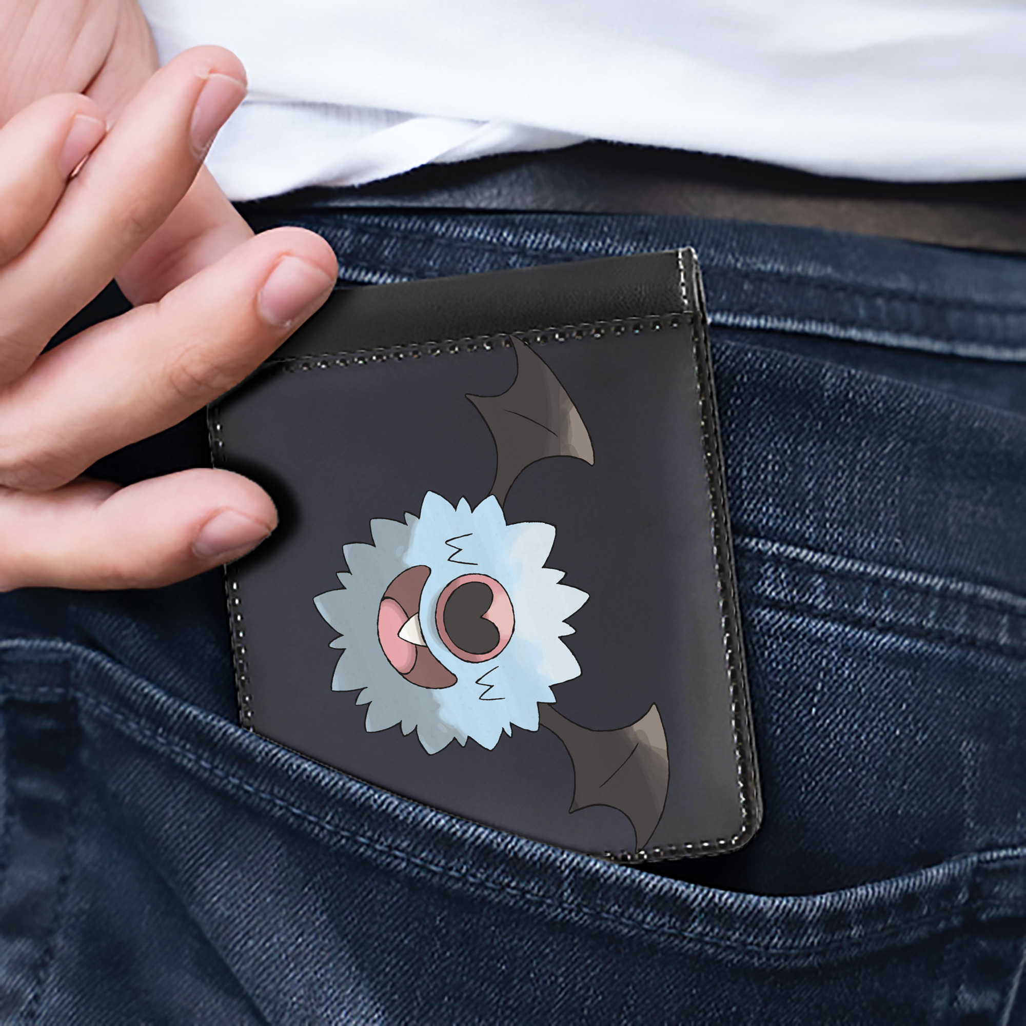 （画像用） ポケットモンスター Pokémon 二つ折り革財布