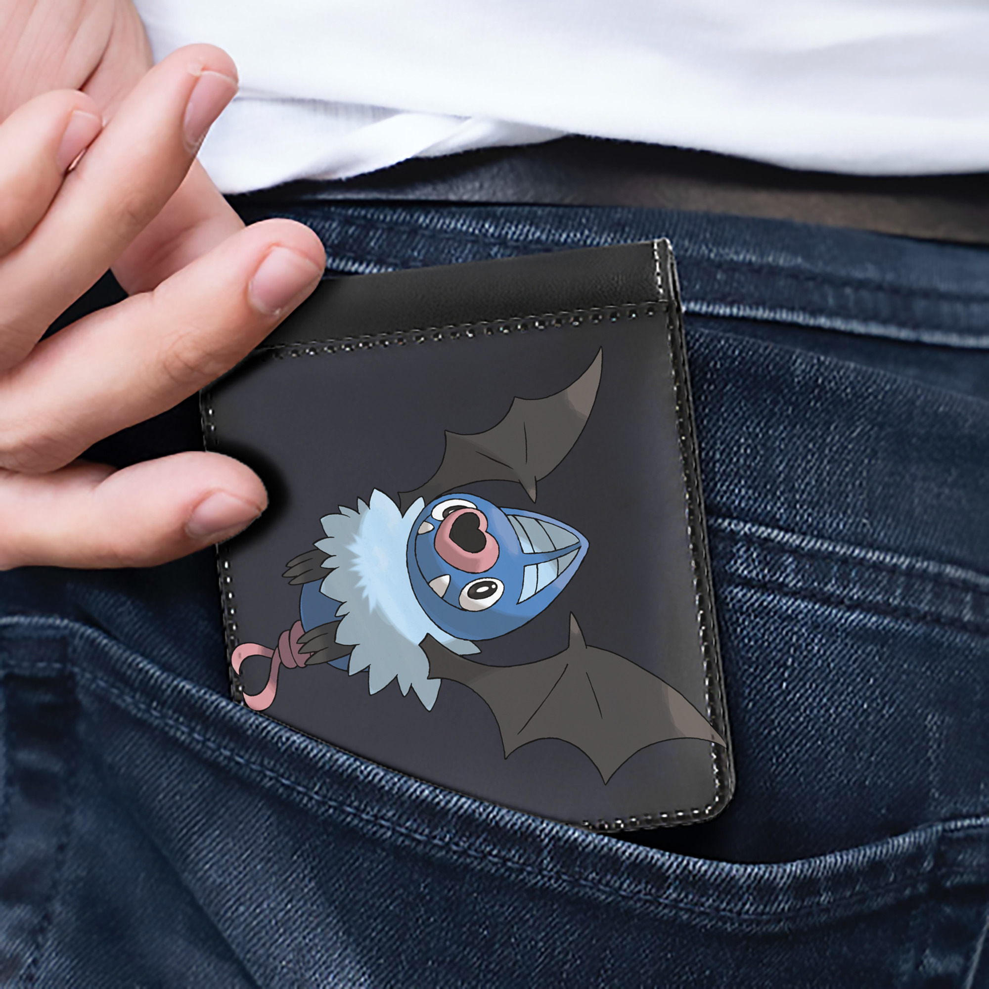 （画像用） ポケットモンスター Pokémon 二つ折り革財布