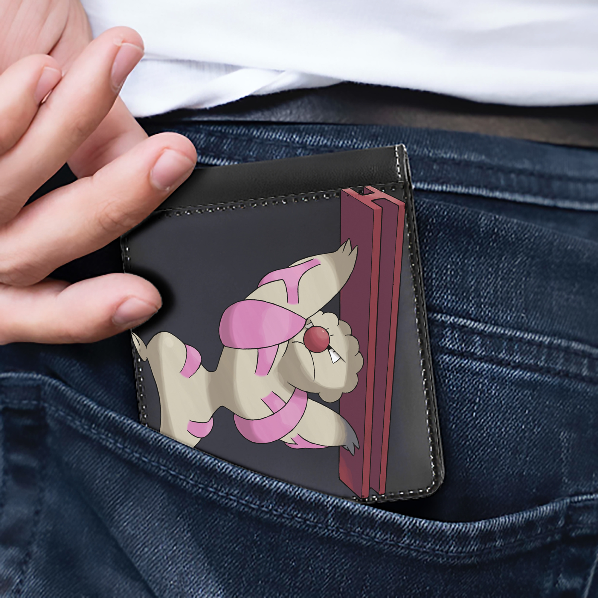 （画像用） ポケットモンスター Pokémon 二つ折り革財布