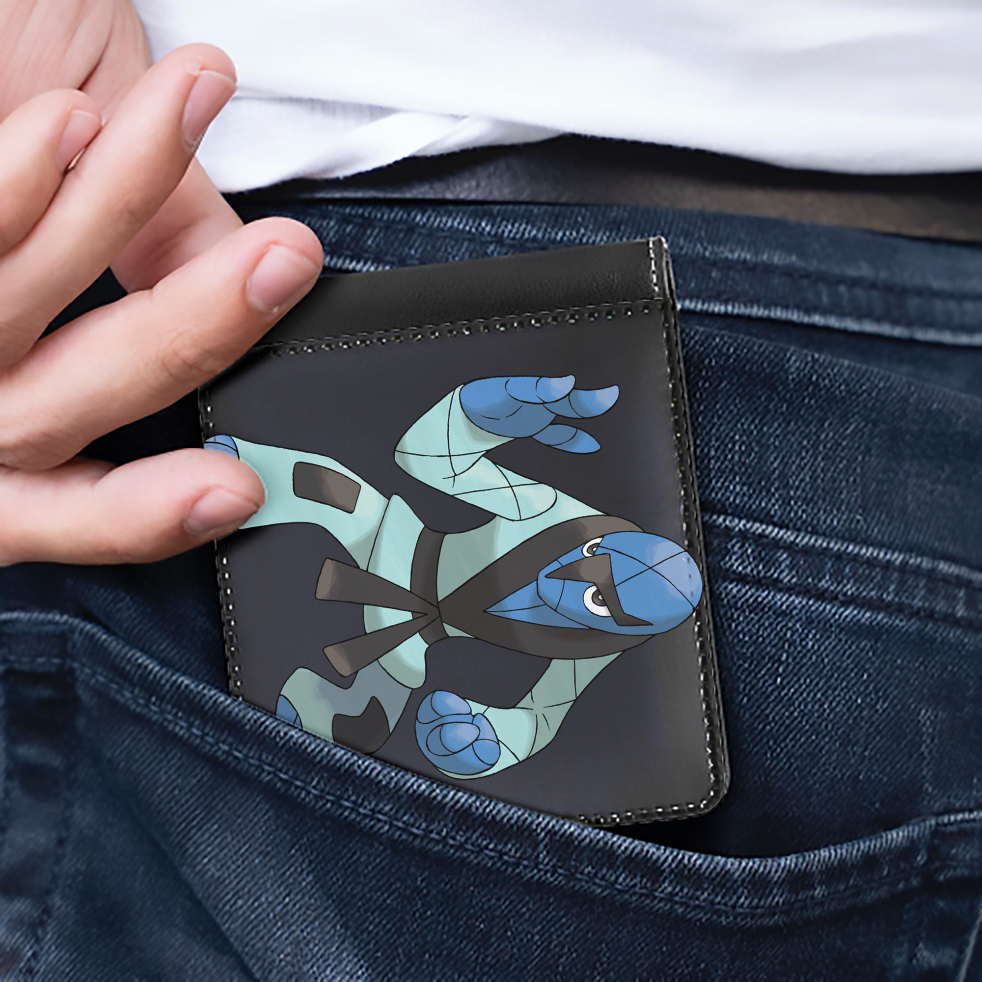 （画像用） ポケットモンスター Pokémon 二つ折り革財布