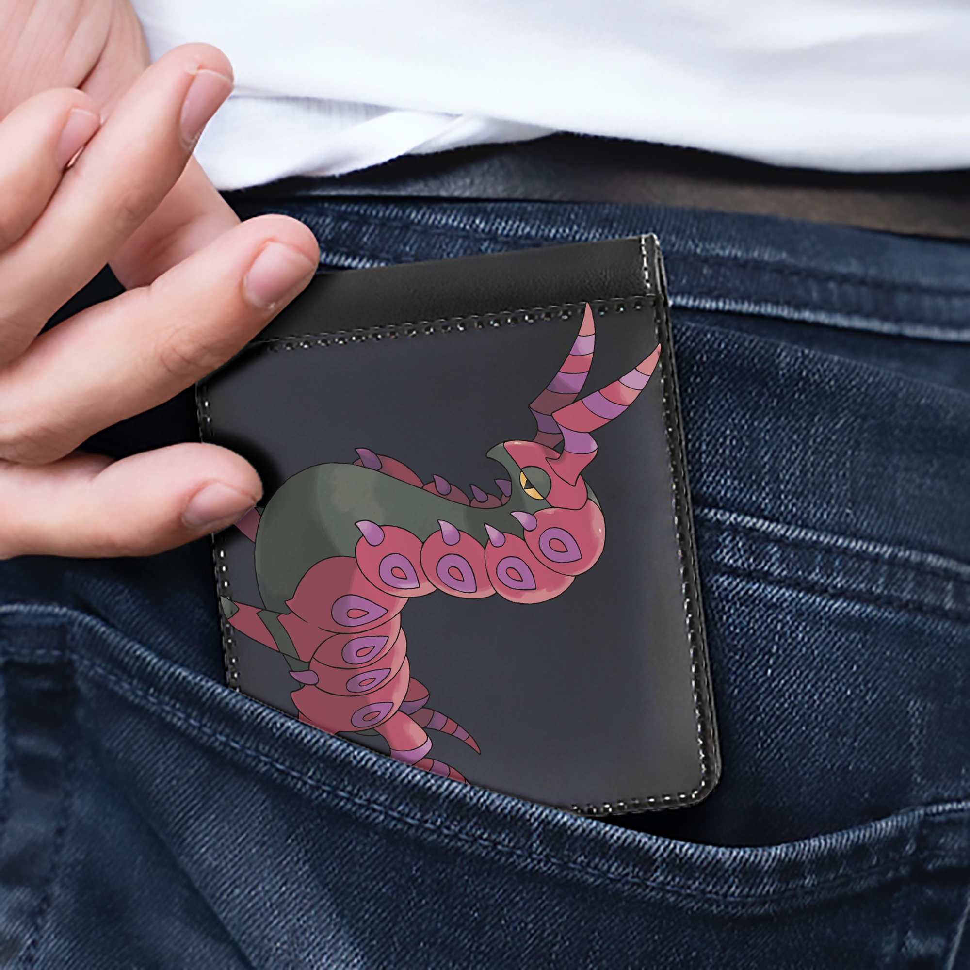 （画像用） ポケットモンスター Pokémon 二つ折り革財布