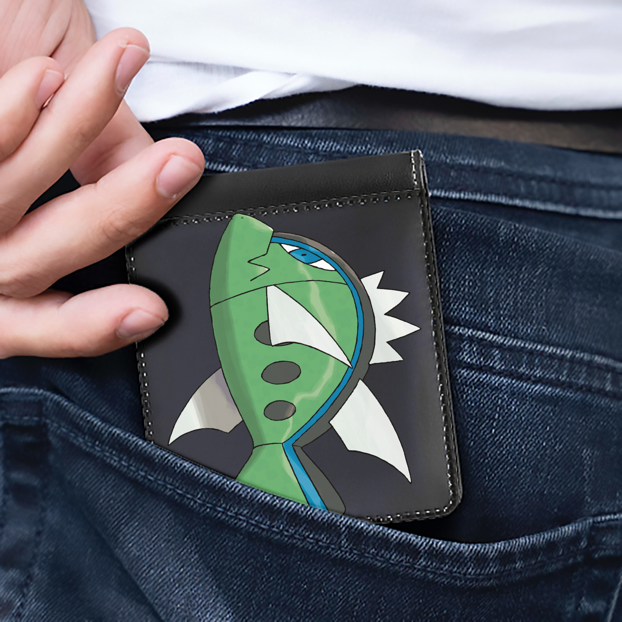 （画像用） ポケットモンスター Pokémon 二つ折り革財布