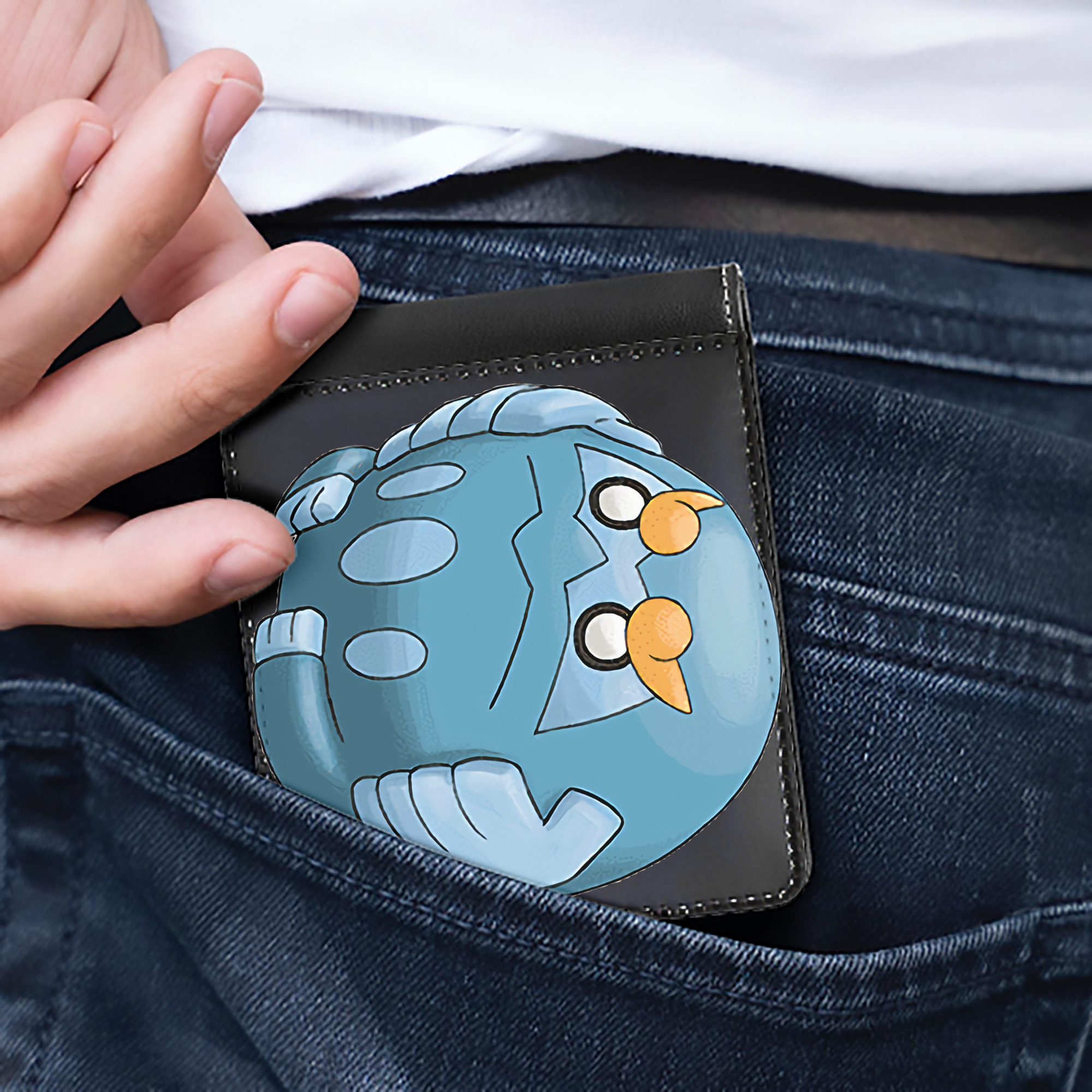 （画像用） ポケットモンスター Pokémon 二つ折り革財布
