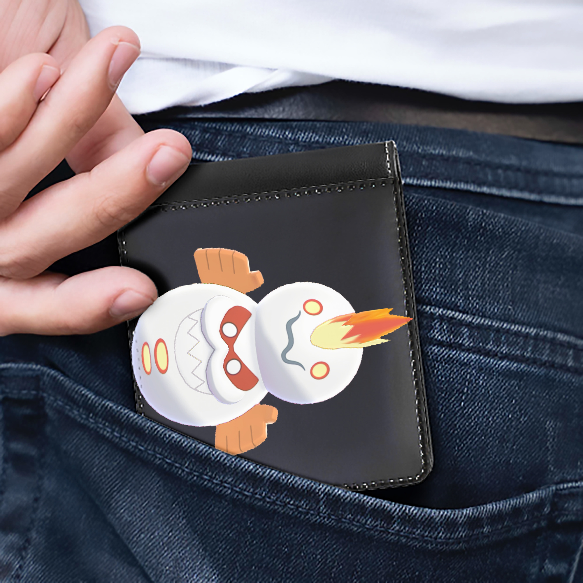 （画像用） ポケットモンスター Pokémon 二つ折り革財布