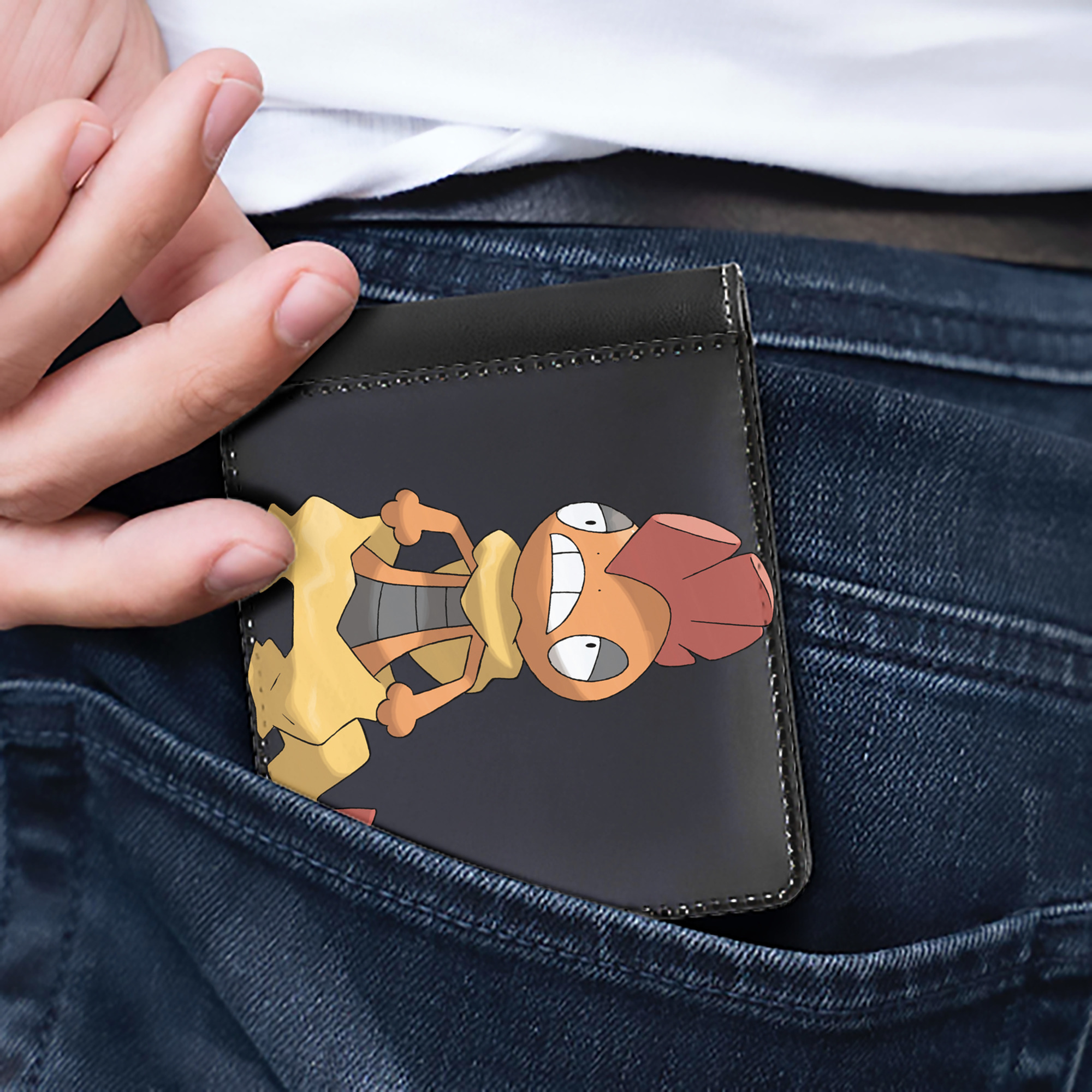 （画像用） ポケットモンスター Pokémon 二つ折り革財布